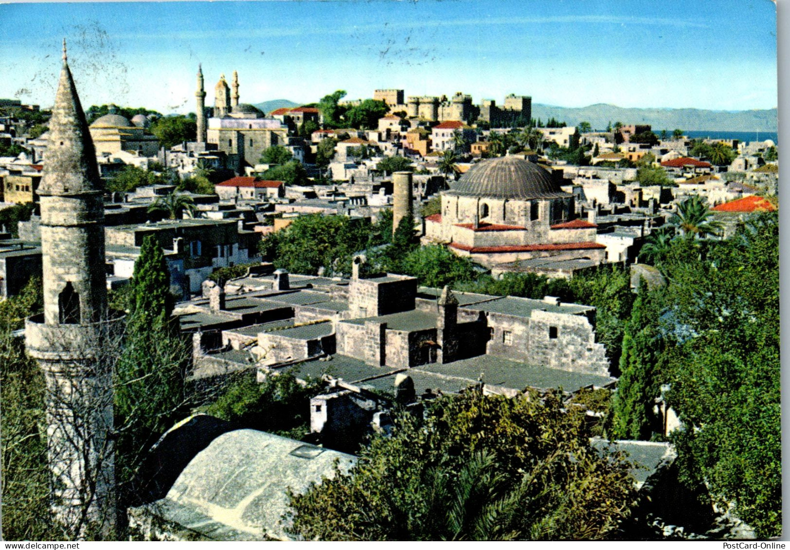 51204 - Griechenland - Rhodes , Rhodos , Old City - Gelaufen 1963 - Griechenland