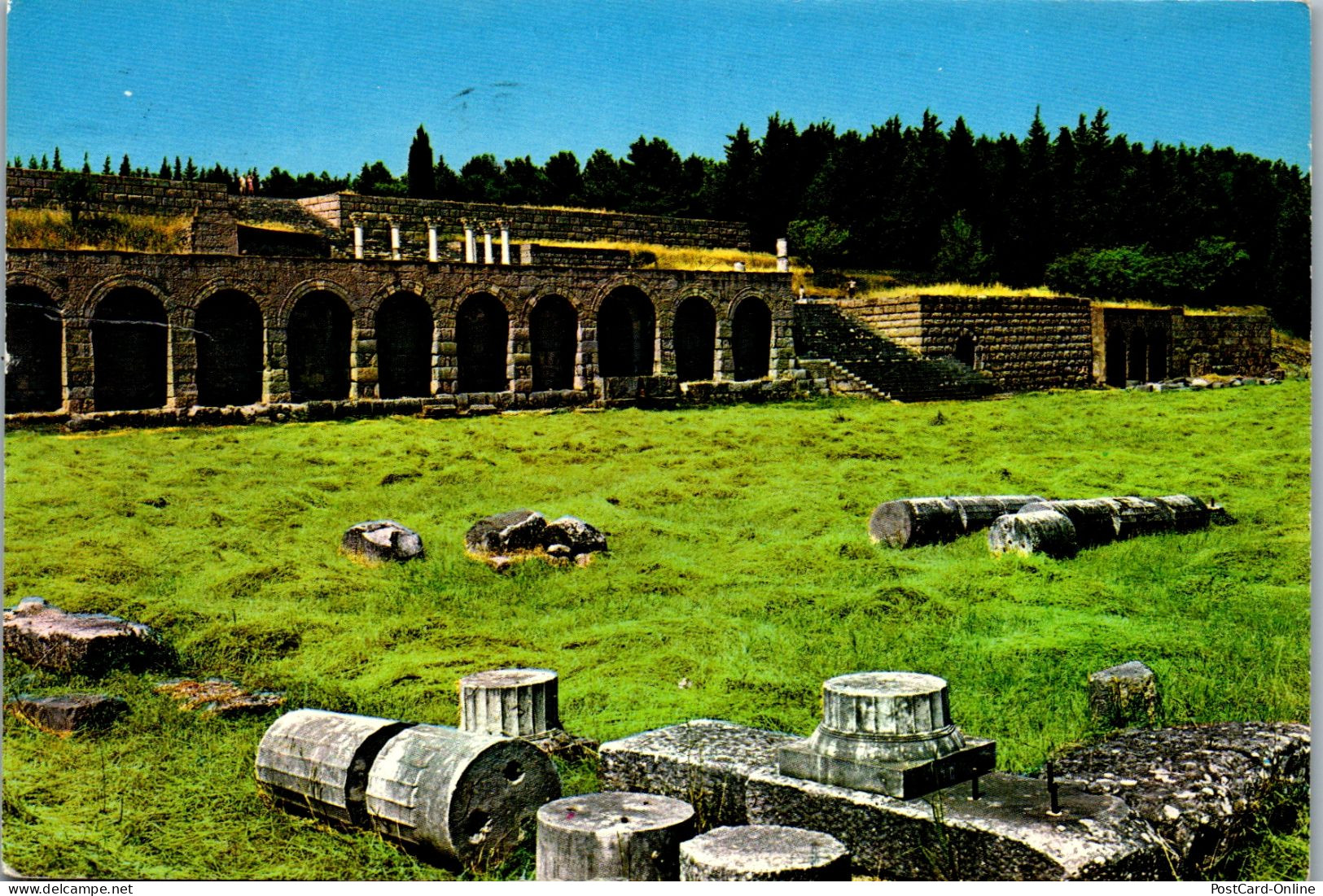 51186 - Griechenland - Cos , Kos , Asclepieion , Asklepieion , Brunnen , Fontaine - Gelaufen 1980 - Grèce