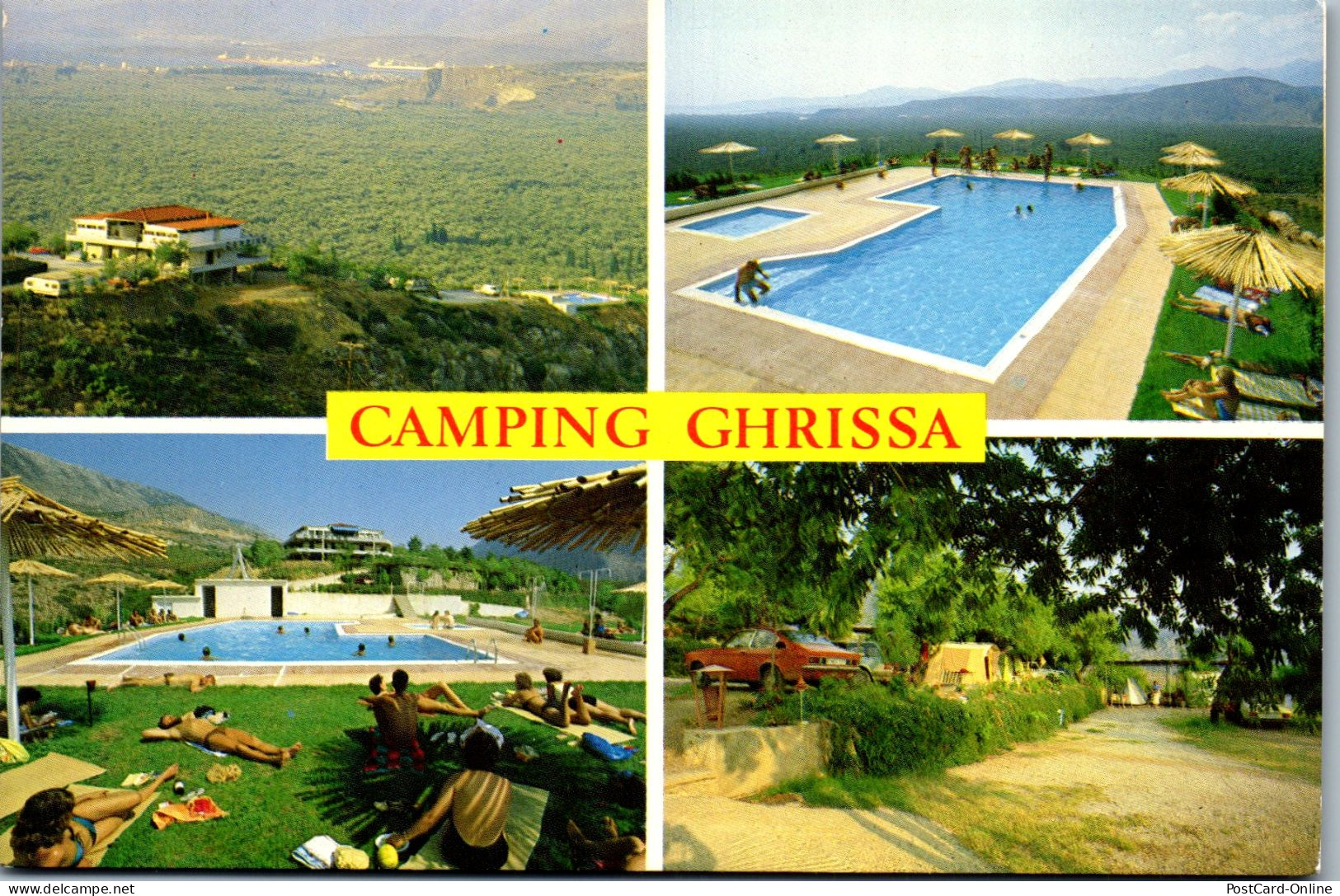 51177 - Griechenland - Delphes , Delphi , Camping Chrissa - Nicht Gelaufen  - Griechenland