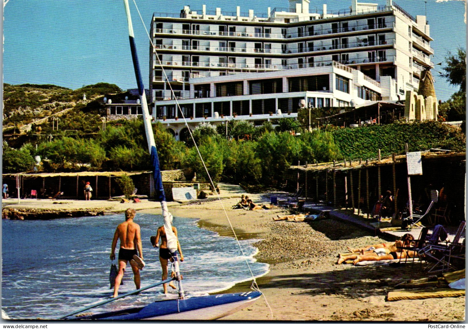 51170 - Griechenland - Crete , Kreta , Agios Nikolaos , Hotel Mirabello S.A. - Gelaufen  - Grèce