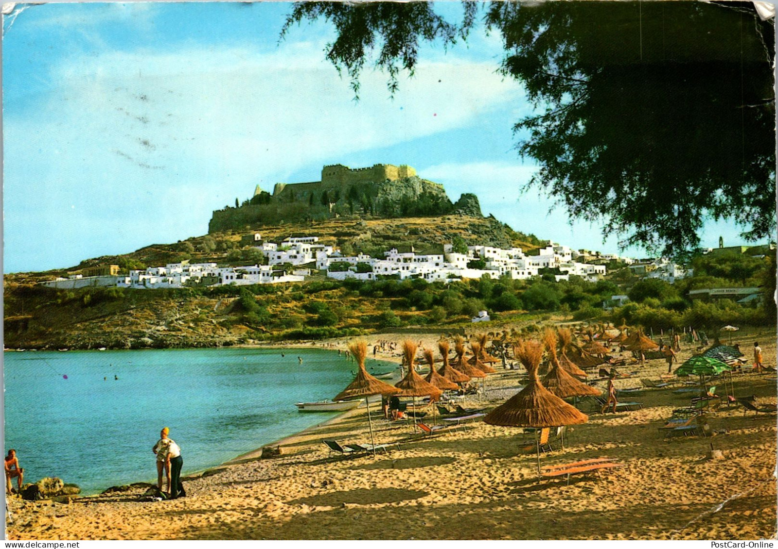 51161 - Griechenland - Lindos , The Acropolis Of Lindos , Akropolis - Gelaufen  - Grèce