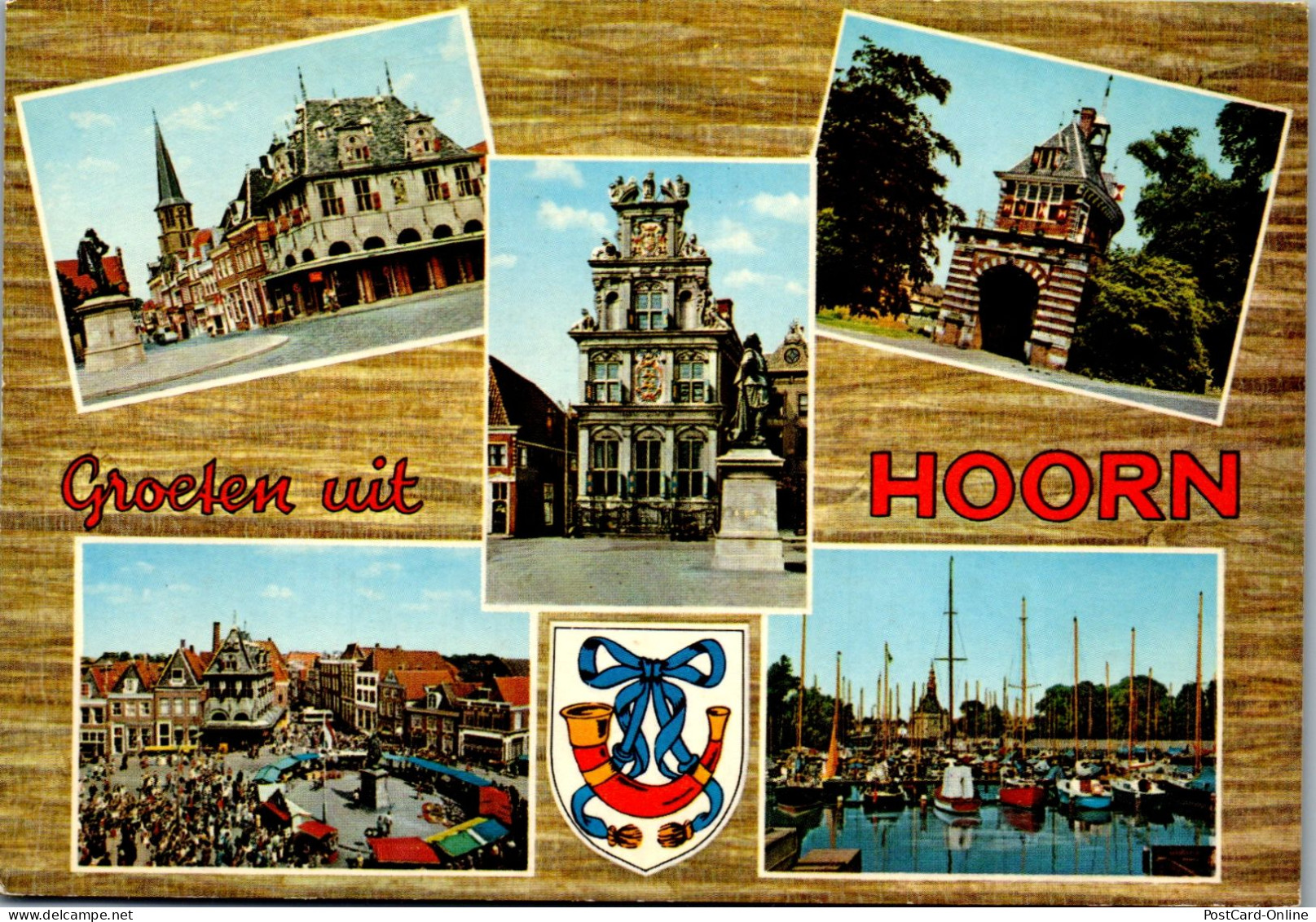 51150 - Niederlande - Hoorn , Mehrbildkarte - Gelaufen  - Hoorn