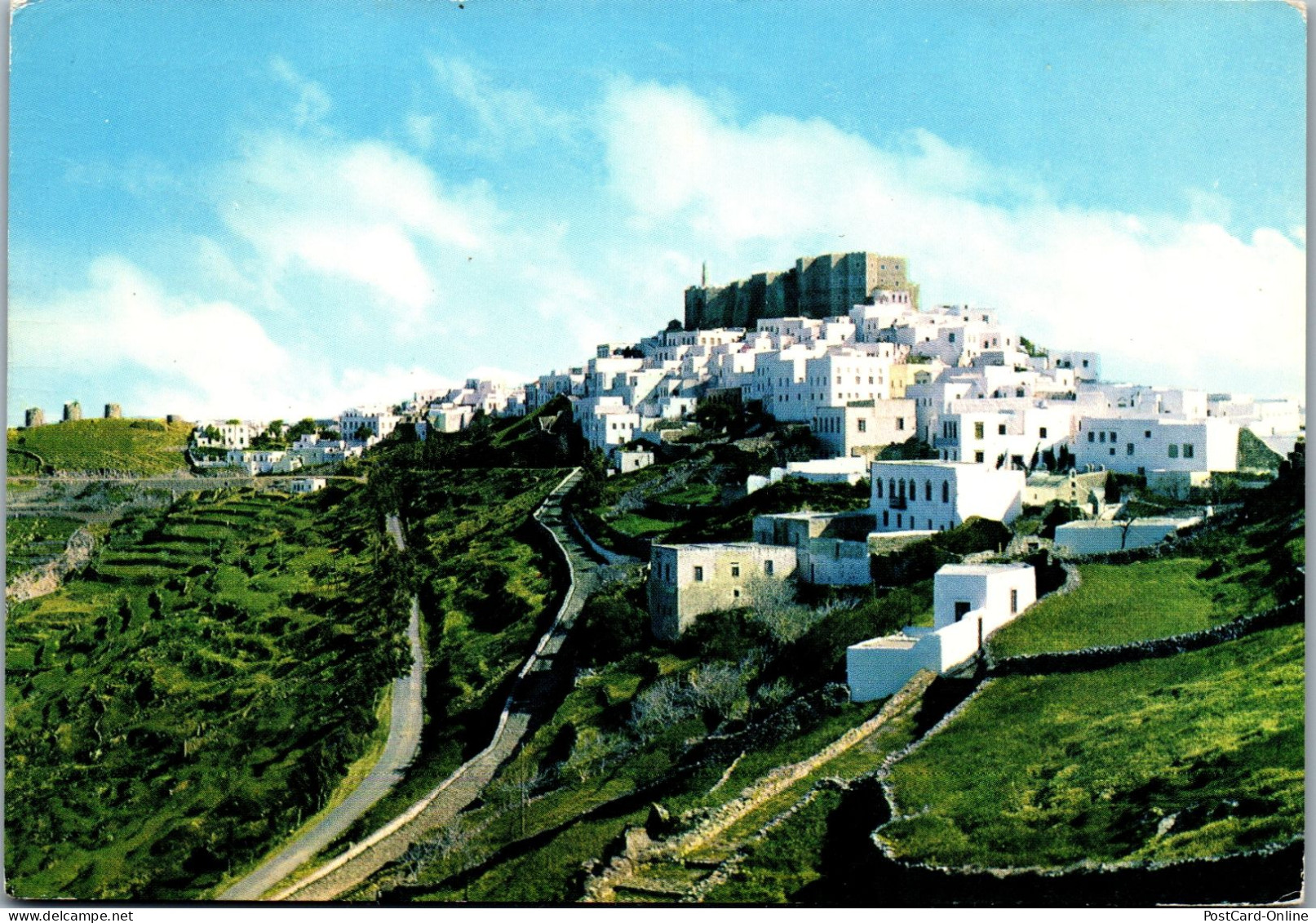 51140 - Griechenland - Patmos , Hora - Gelaufen 1970 - Griechenland