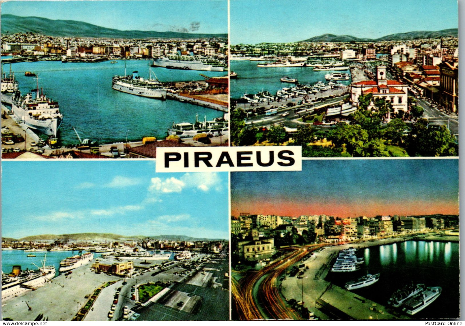 51142 - Griechenland - Piraeus , Mehrbildkarte - Gelaufen  - Greece