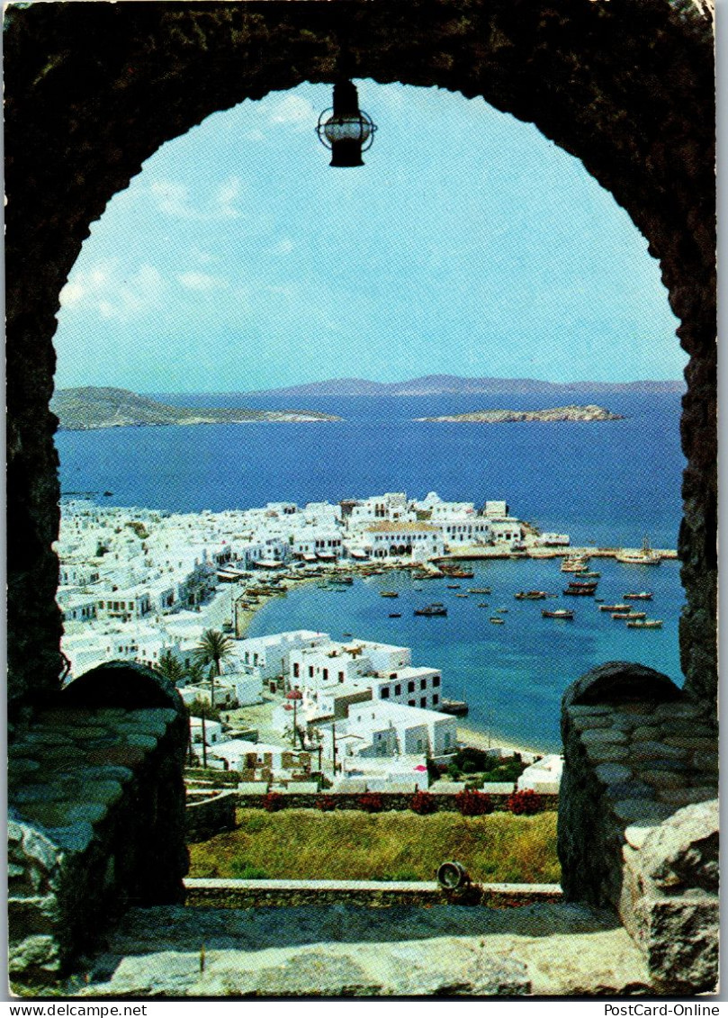 51119 - Griechenland - Mykonos , View - Gelaufen  - Grèce