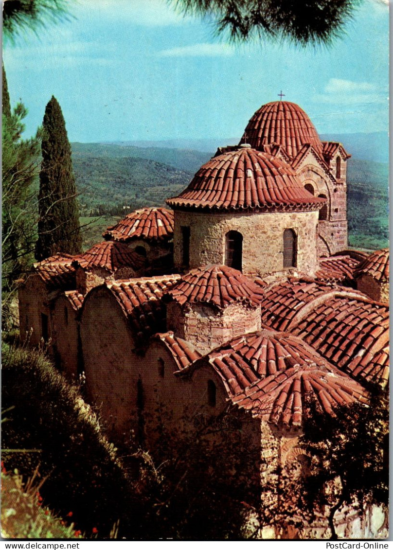 51124 - Griechenland - Mistra , Mistras , Kloster Pandanassis - Gelaufen 1973 - Grèce