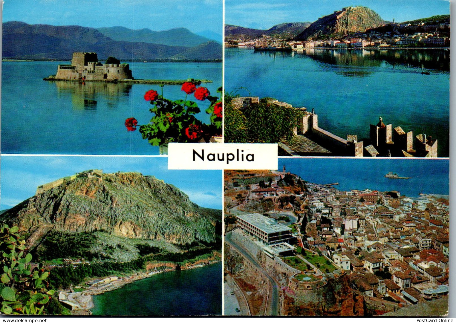 51126 - Griechenland - Nauplia , Nafplio , Mehrbildkarte - Gelaufen  - Griechenland