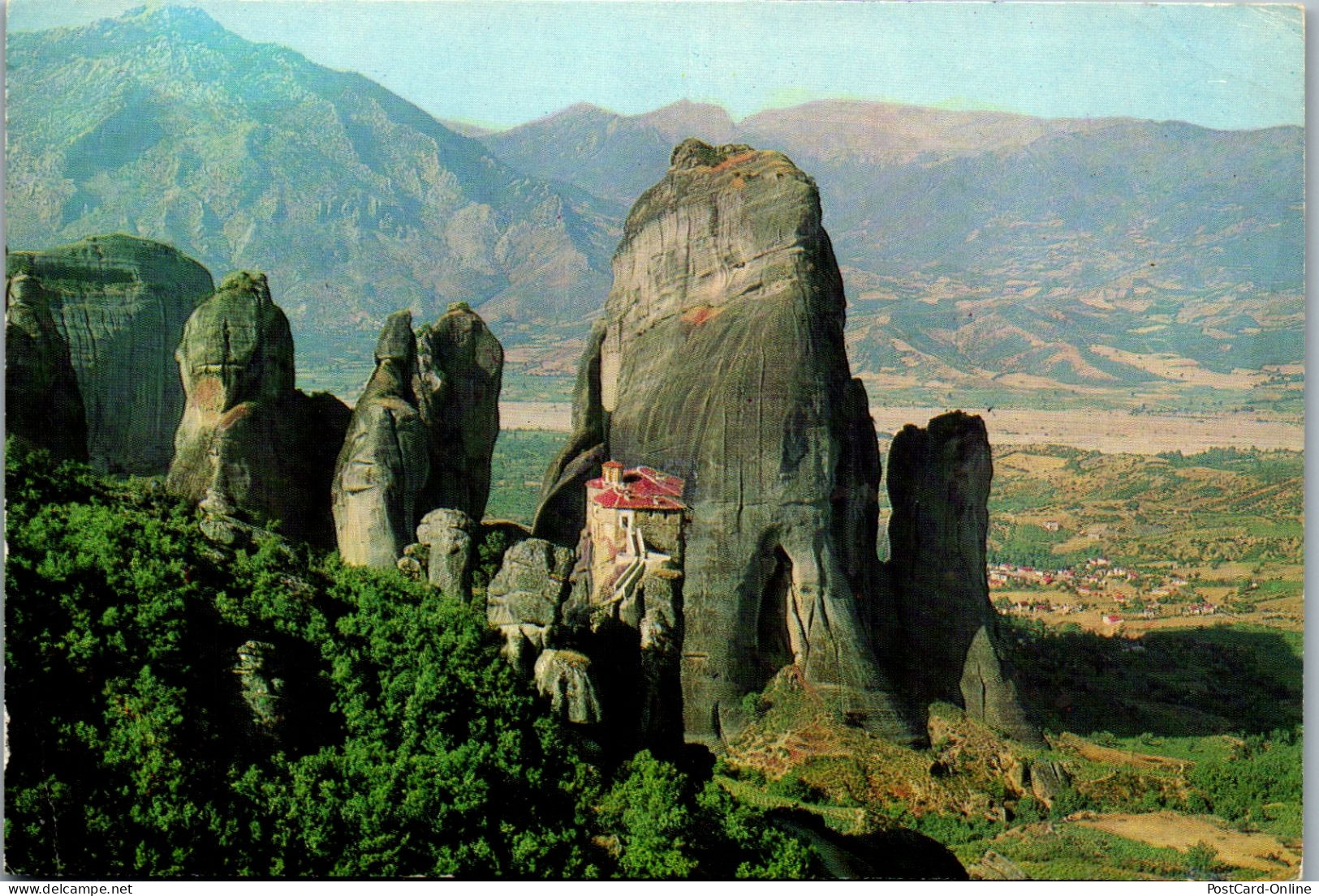 51115 - Griechenland - Meteora , View - Gelaufen 1973 - Griechenland