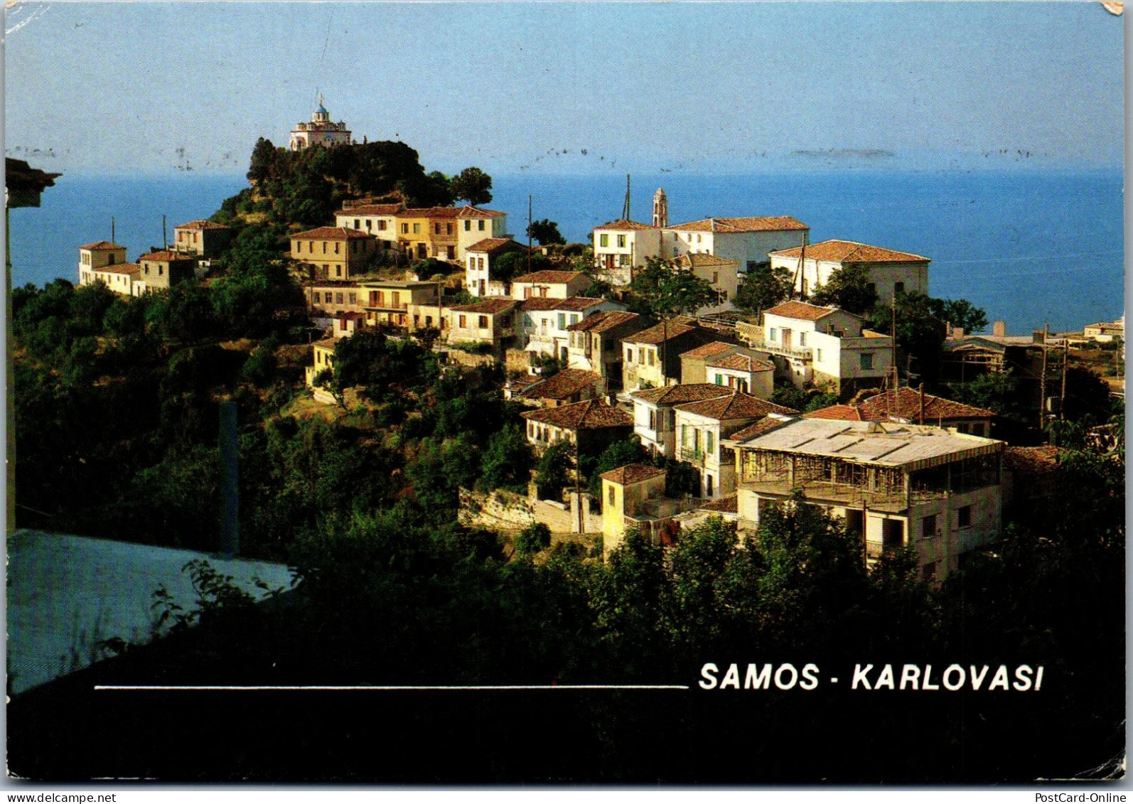 51097 - Griechenland - Samos , Karlovasi , Ayia Triada Hill - Gelaufen  - Grèce