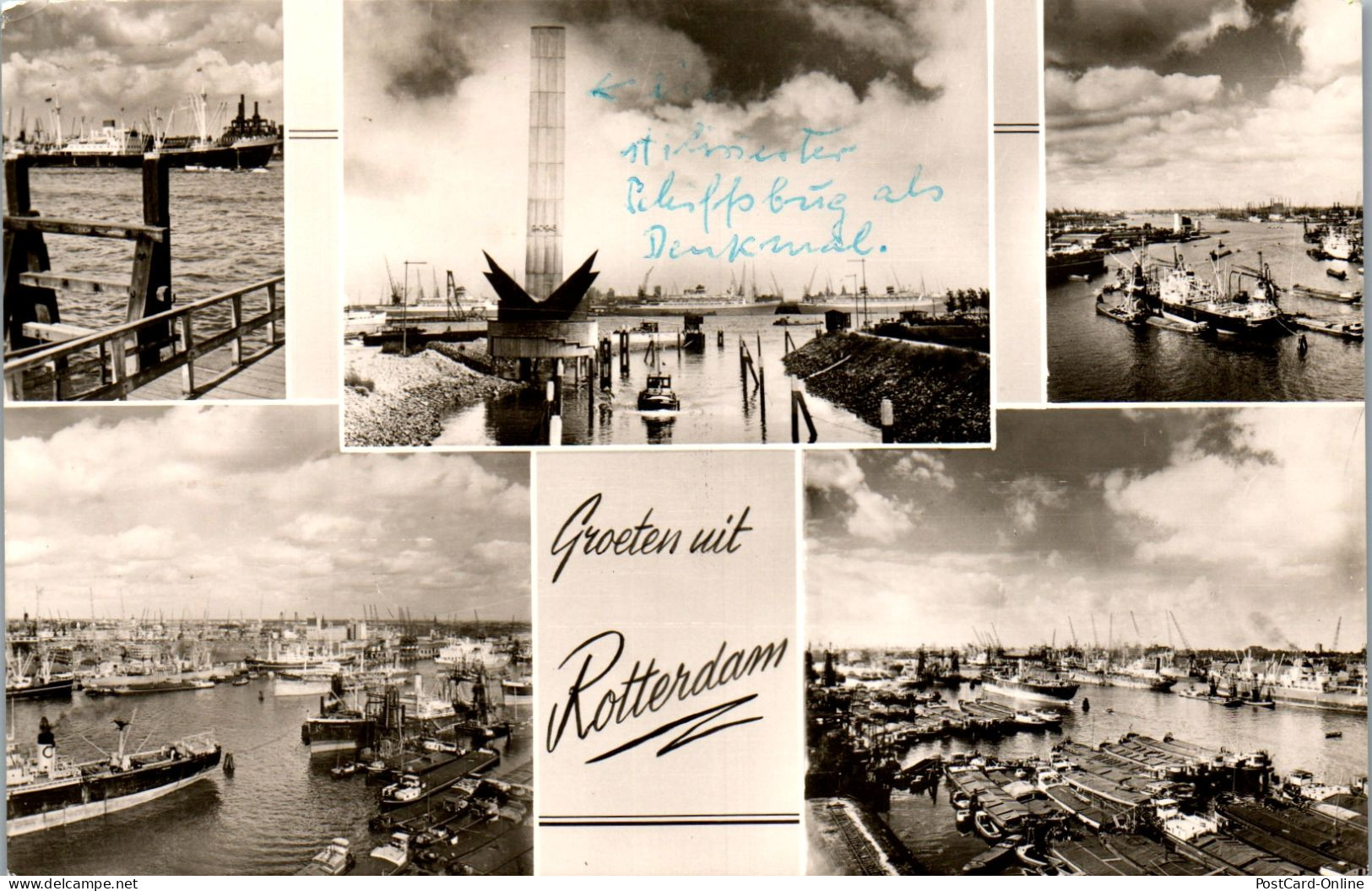 51075 - Niederlande - Rotterdam , Mehrbildkarte - Gelaufen 1966 - Rotterdam