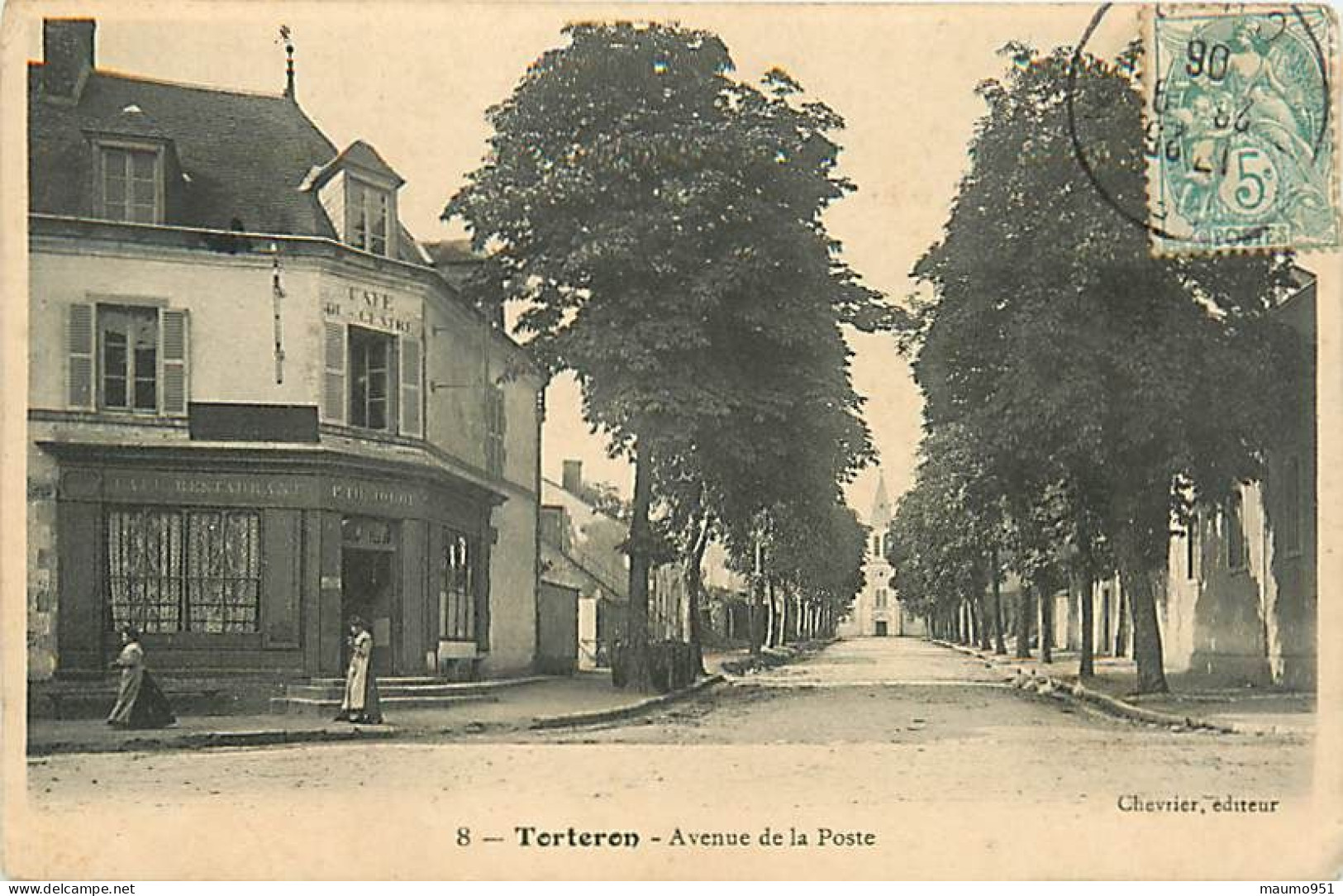 18 TORTERON - Avenue De La Poste - Andere & Zonder Classificatie