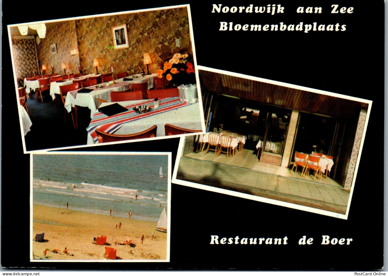 51071 - Niederlande - Noordwijk Aan Zee , Restaurant Hotel De Boer - Nicht Gelaufen  - Noordwijk (aan Zee)