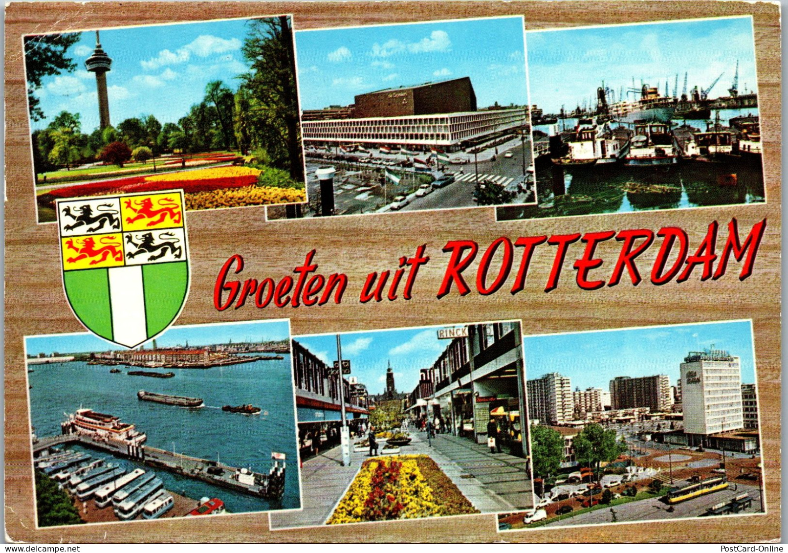 51073 - Niederlande - Rotterdam , Mehrbildkarte - Gelaufen  - Rotterdam