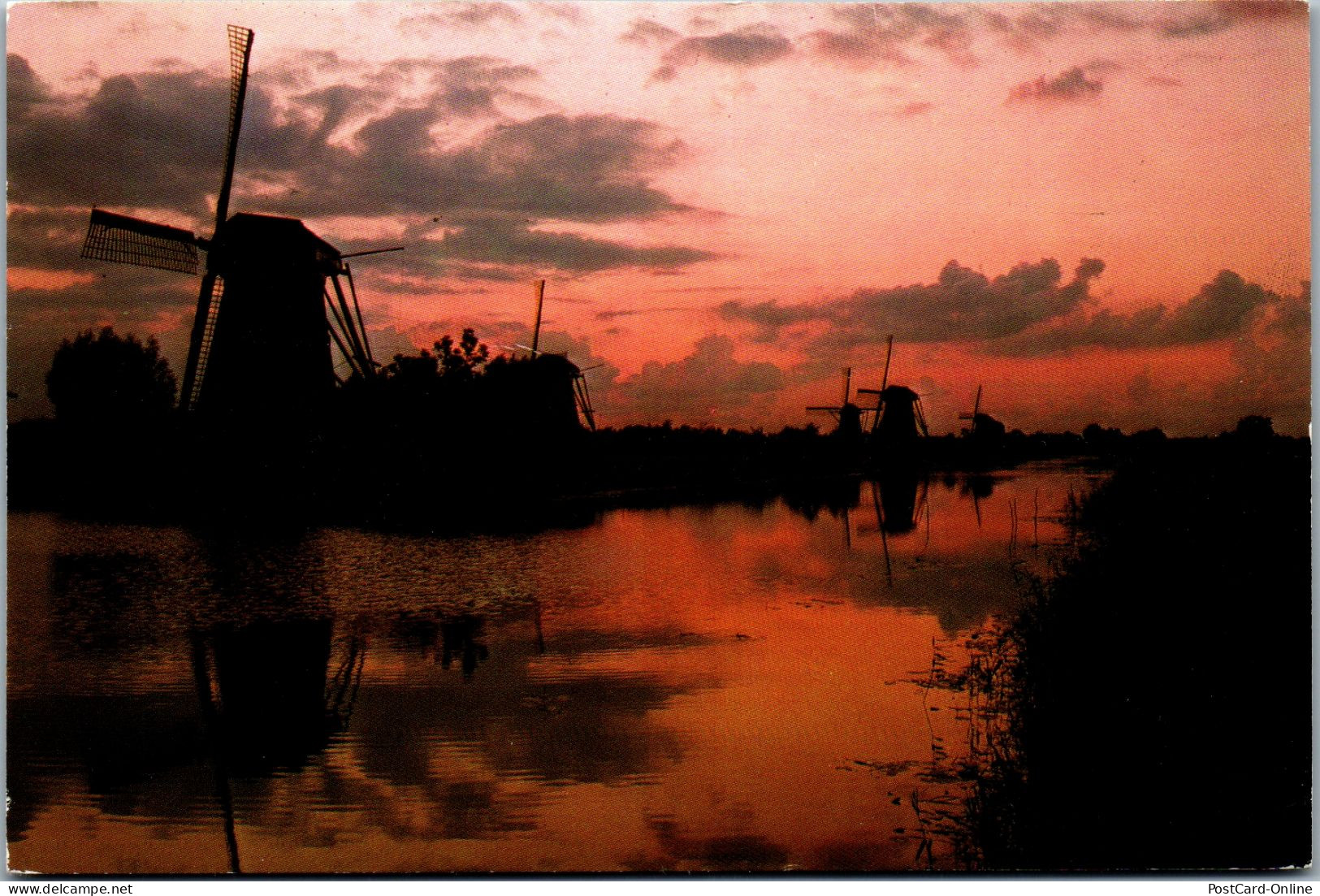 51067 - Niederlande - Kinderdijk , Windmühlen - Gelaufen 1981 - Kinderdijk