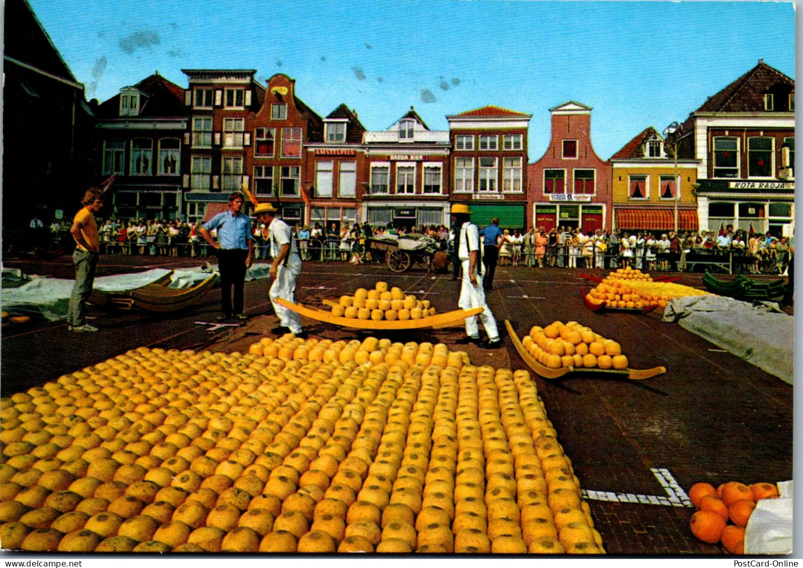 51034 - Niederlande - Alkmaar , Käse , Markt - Gelaufen 1980 - Alkmaar