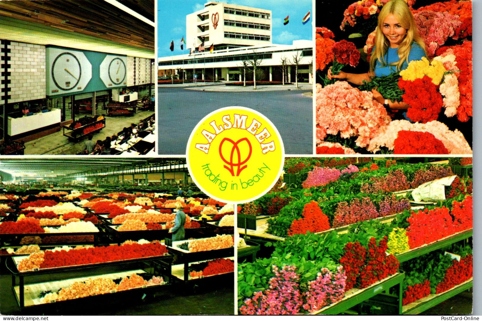 51028 - Niederlande - Aalsmeer , Mehrbildkarte - Gelaufen 1978 - Aalsmeer