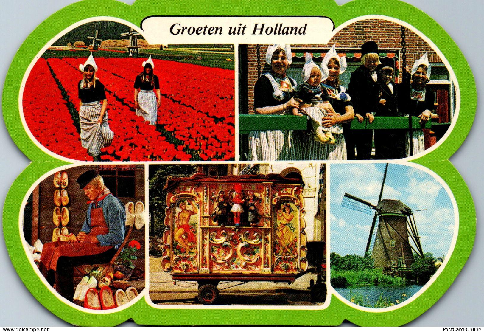 51027 - Niederlande - Motiv , Mehrbildkarte - Gelaufen 1984 - Autres & Non Classés