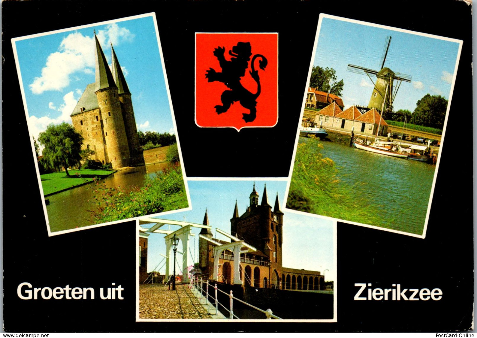 51014 - Niederlande - Zierikzee , Mehrbildkarte - Gelaufen 1980 - Zierikzee