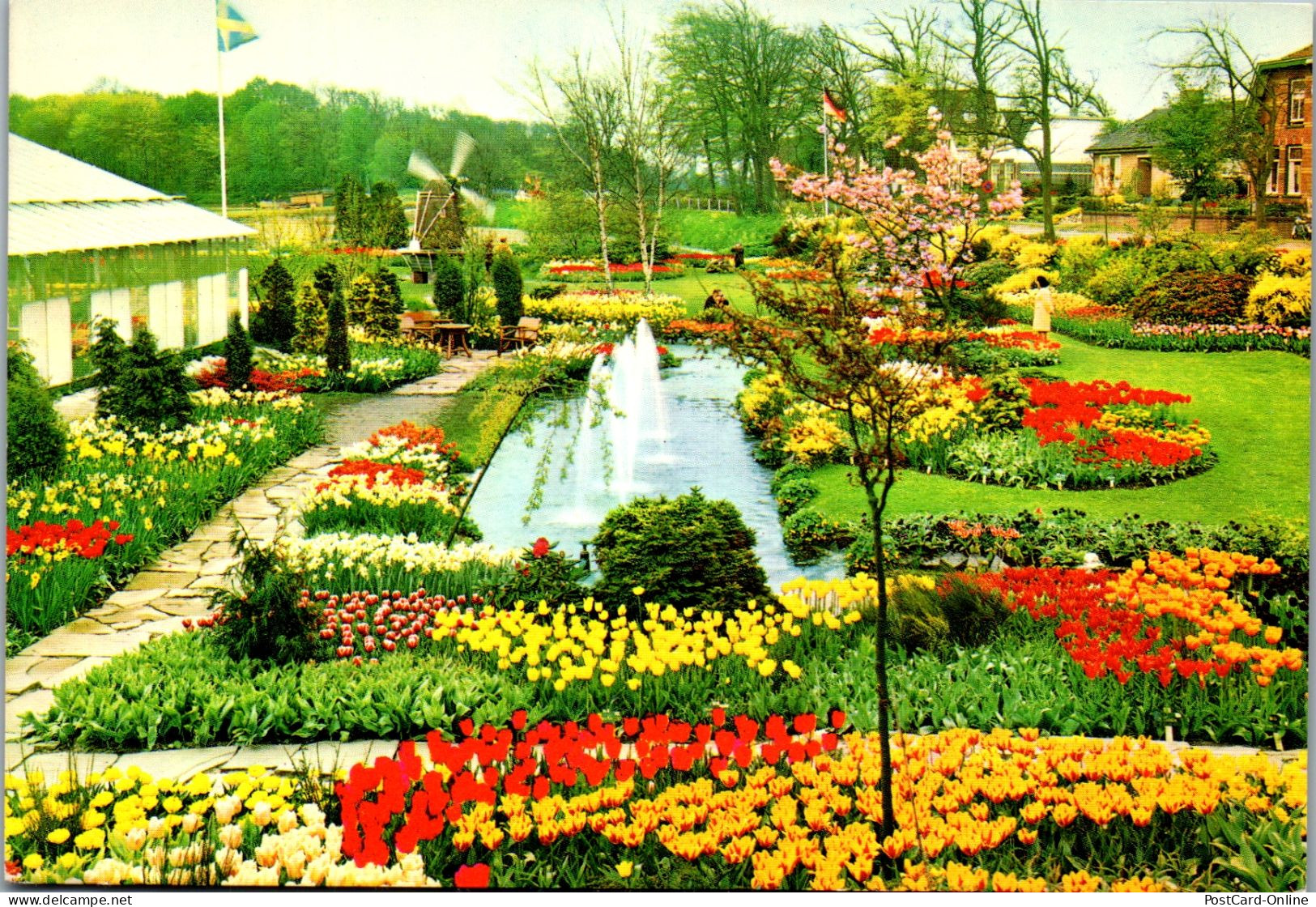 50997 - Niederlande - Vogelenzang , Tulipshow , Frans Roozen - Gelaufen 1975 - Bloemendaal