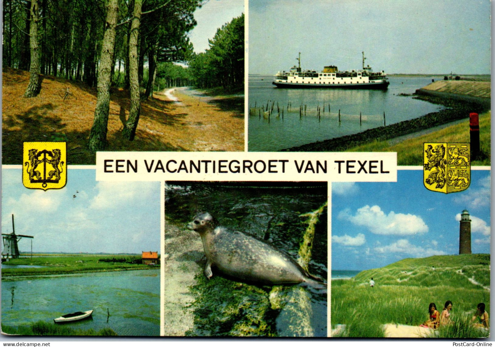 50995 - Niederlande - Texel , Mehrbildkarte - Gelaufen  - Texel