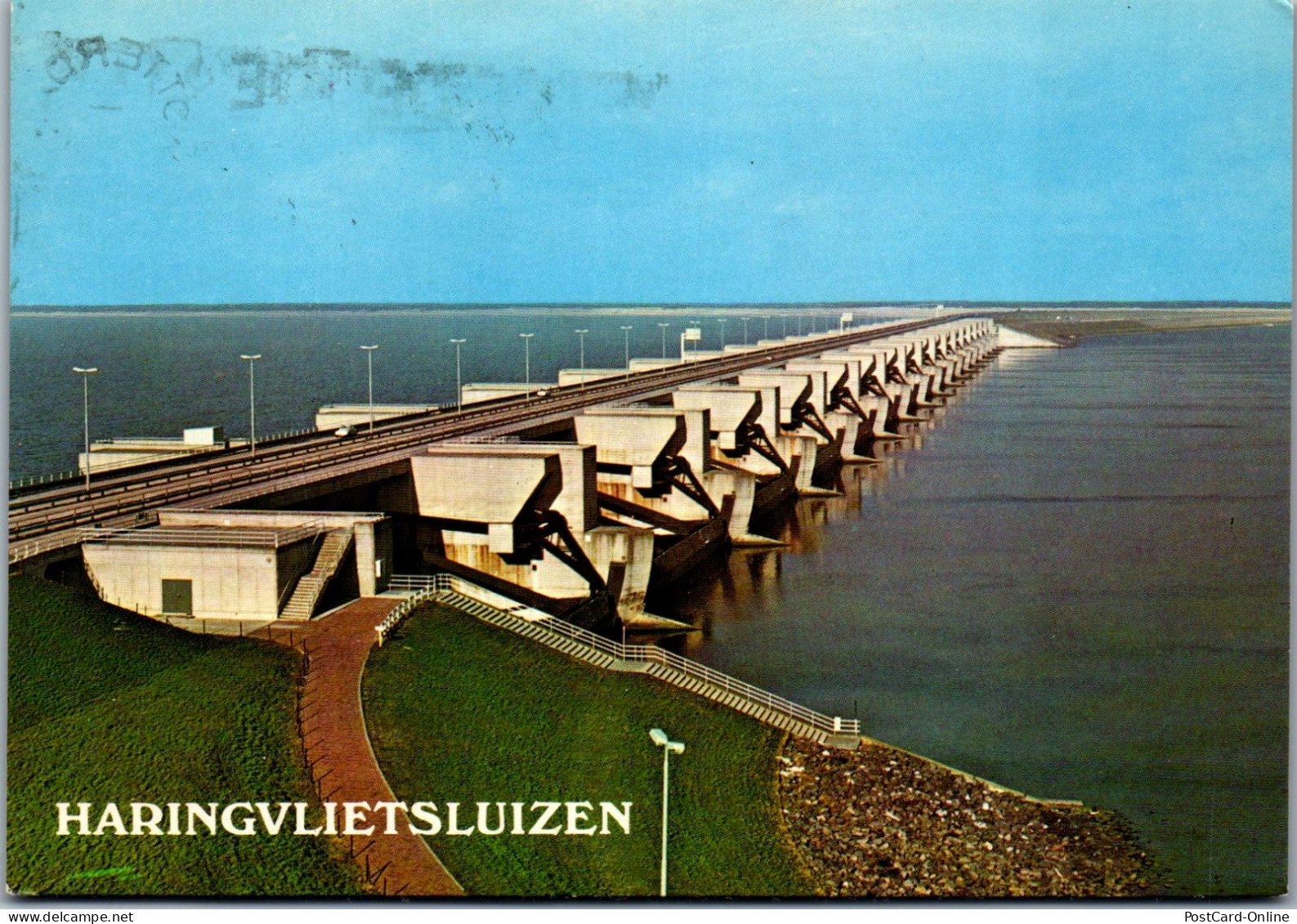 50990 - Niederlande - Haringvlietsluizen , Verbindungsweg Goeree - Overflakkee - Gelaufen 1981 - Sonstige & Ohne Zuordnung