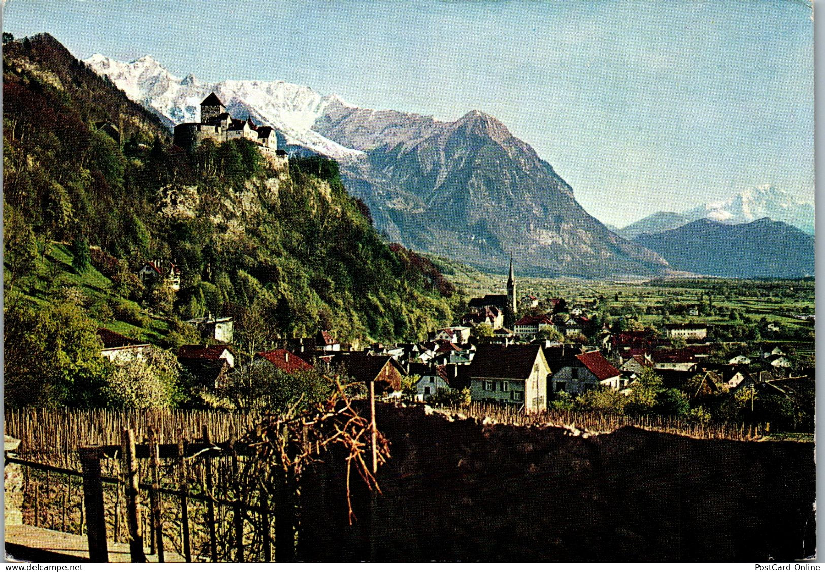 50974 - Liechtenstein - Vaduz , General View - Gelaufen 1972 - Liechtenstein