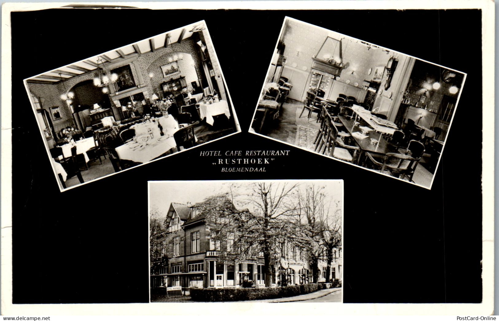 50961 - Niederlande - Bloemendaal , Hotel Cafe Restaurant Rusthoek - Nicht Gelaufen  - Bloemendaal