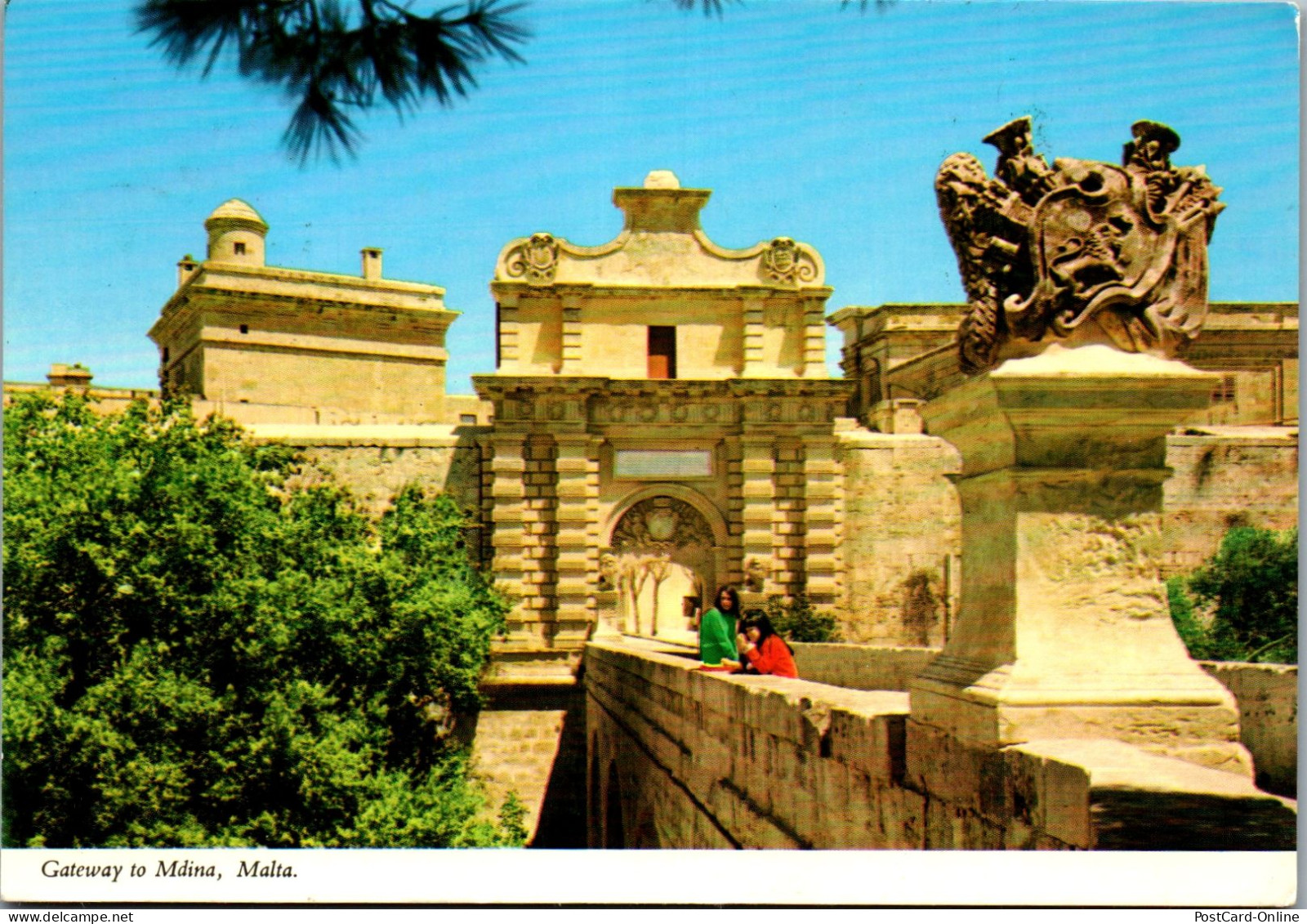 50925 - Malta - Mdina , Gateway To Mdina - Gelaufen  - Malte