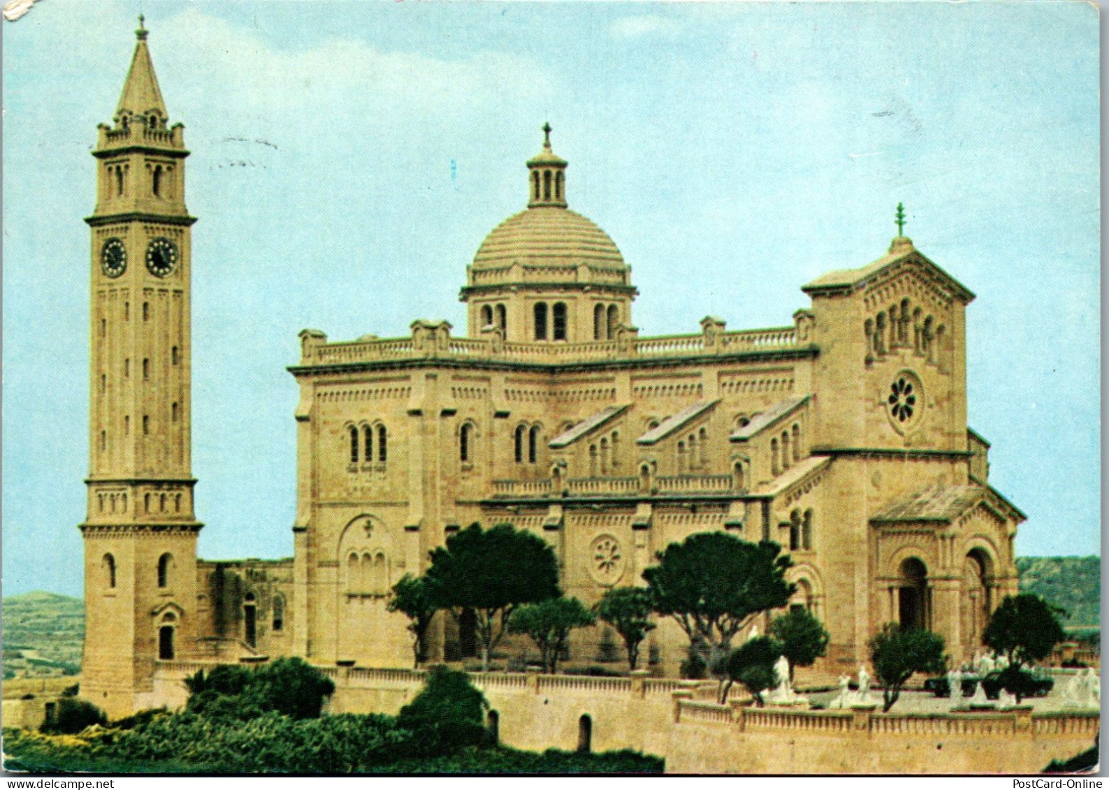50931 - Malta - Gozo , Ta' Pinu Sanctuary - Gelaufen 1982 - Malte