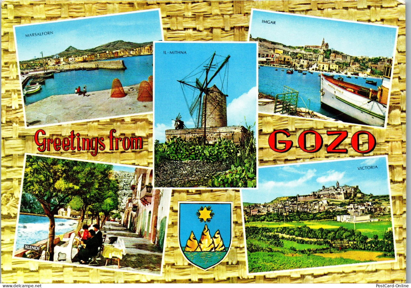 50929 - Malta - Gozo , Mehrbildkarte - Gelaufen 1982 - Malta