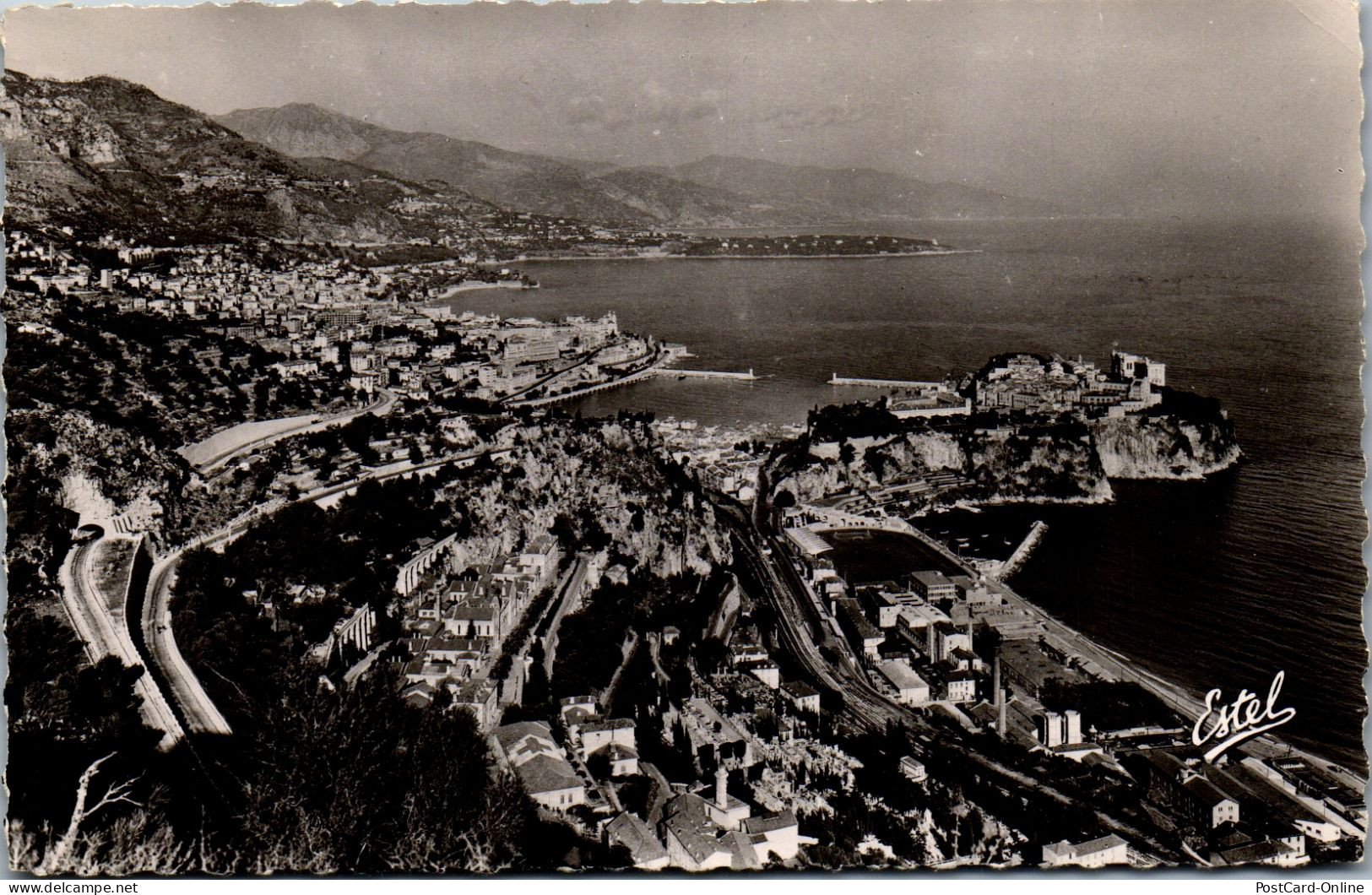 50914 - Monaco - Cap Martin , Panorama , Zensur - Gelaufen 1953 - Mehransichten, Panoramakarten