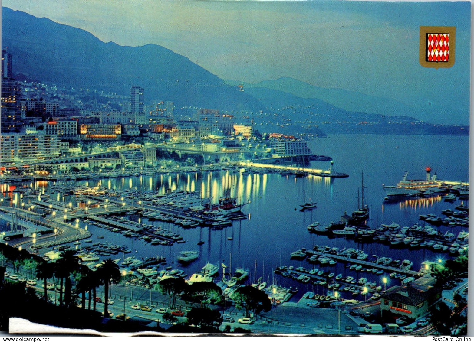 50911 - Monaco - Monte Carlo , Vue De Nuit - Nicht Gelaufen  - Monte-Carlo