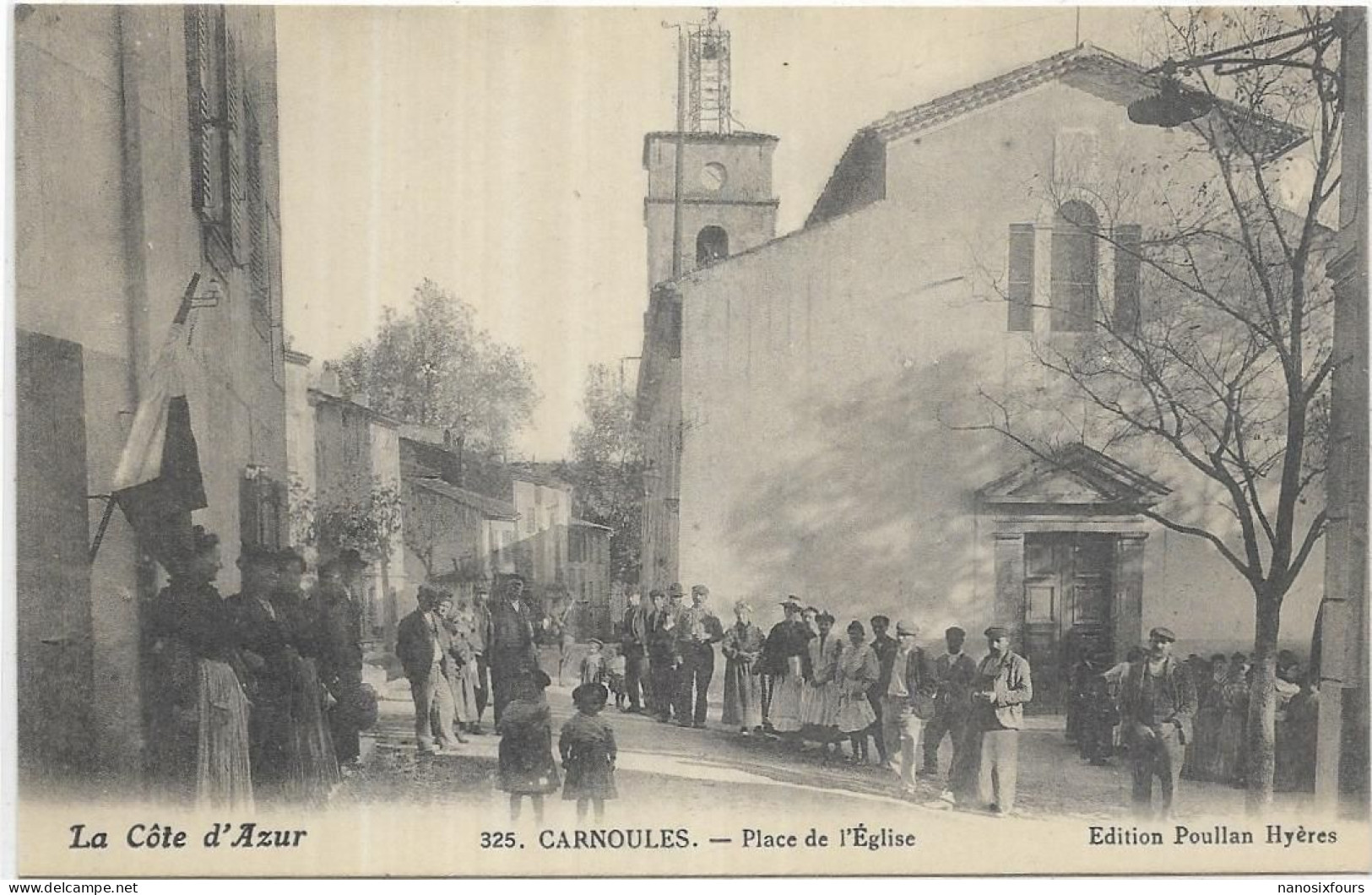 D 83.  CARNOULES.  PLACE DE L EGLISE - Andere & Zonder Classificatie