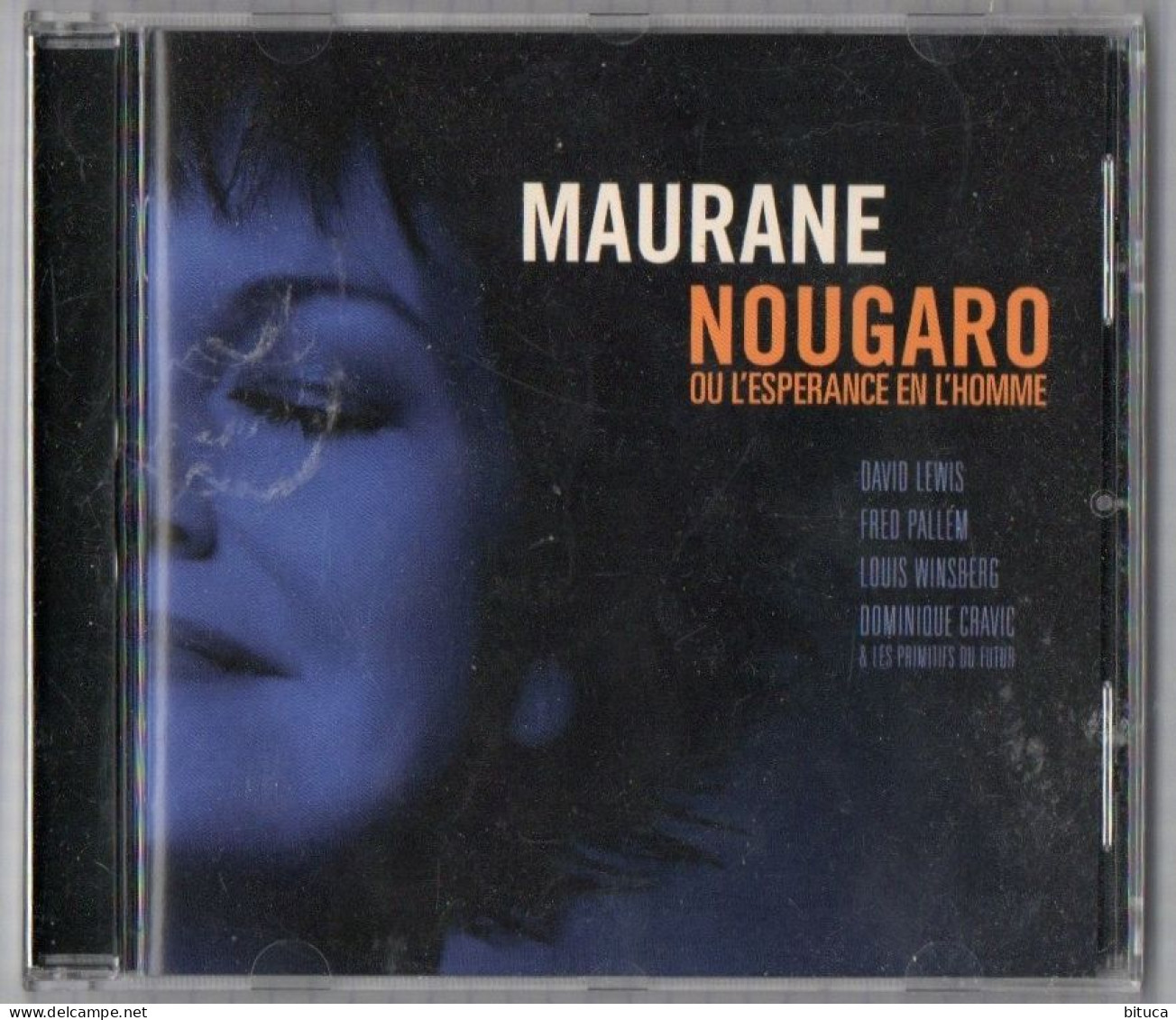 CD 15 TITRES MAURANE NOUGARO OU L'ESPERANCE EN L'HOMME POLYDOR - Jazz