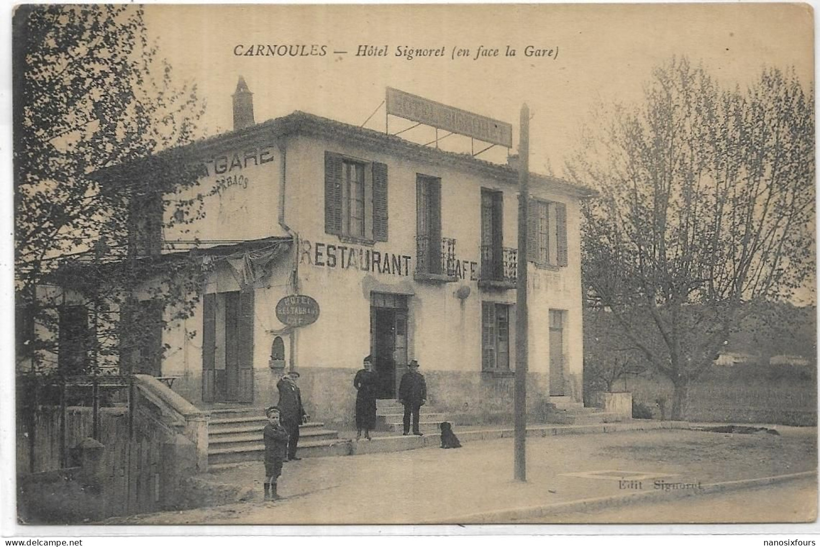 D 83.  CARNOULES.  HOTEL SIGNORET - Otros & Sin Clasificación