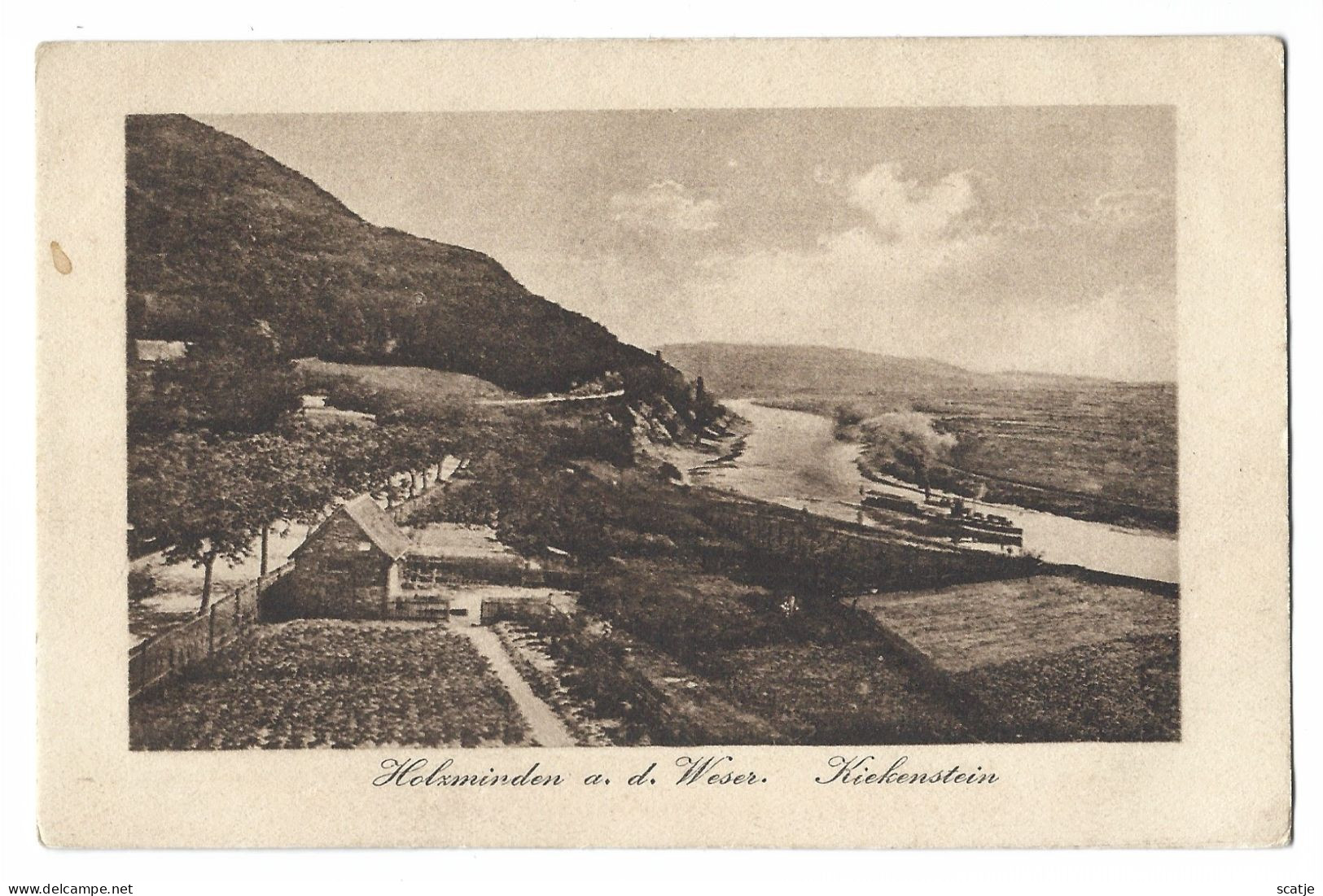 Holzminden  A.  D.  Weser.   -   Kiekenstein - Guerre 1914-18