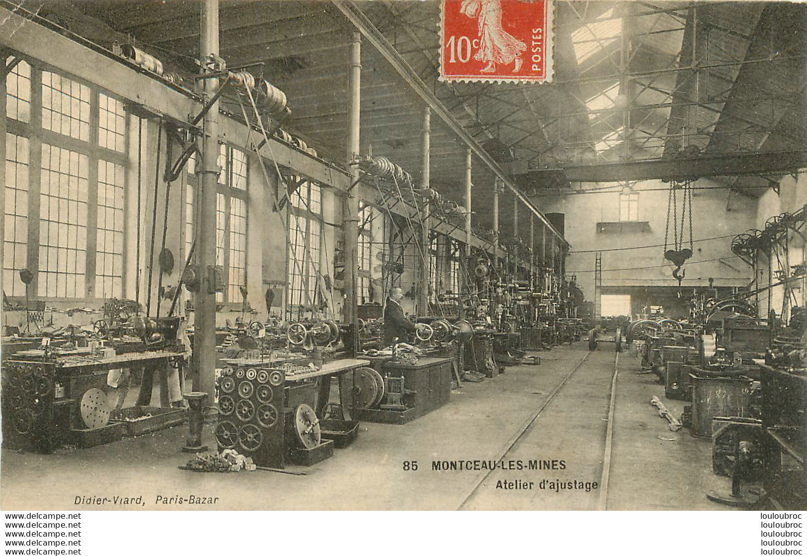 MONTCEAU LES MINES ATELIER D'AJUSTAGE - Montceau Les Mines