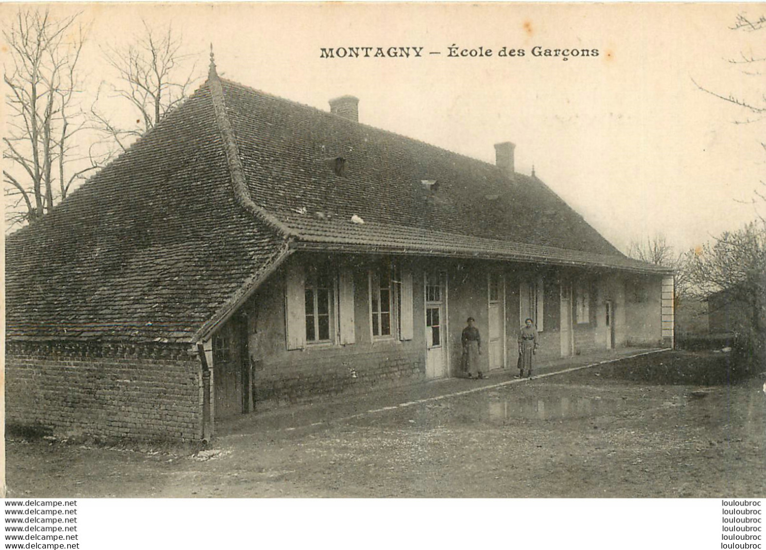 MONTAGNY ECOLE DES GARCONS ECOLE DE PUTACROT - Sonstige & Ohne Zuordnung