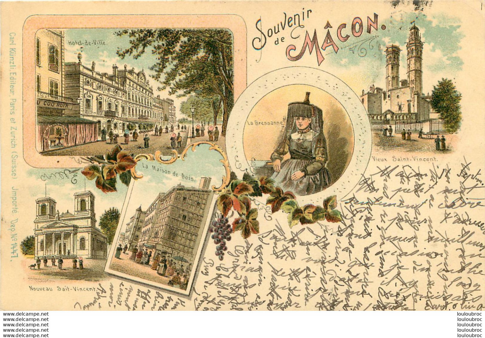 MACON  SOUVENIR EDITION KUNZLI REF 3 - Macon