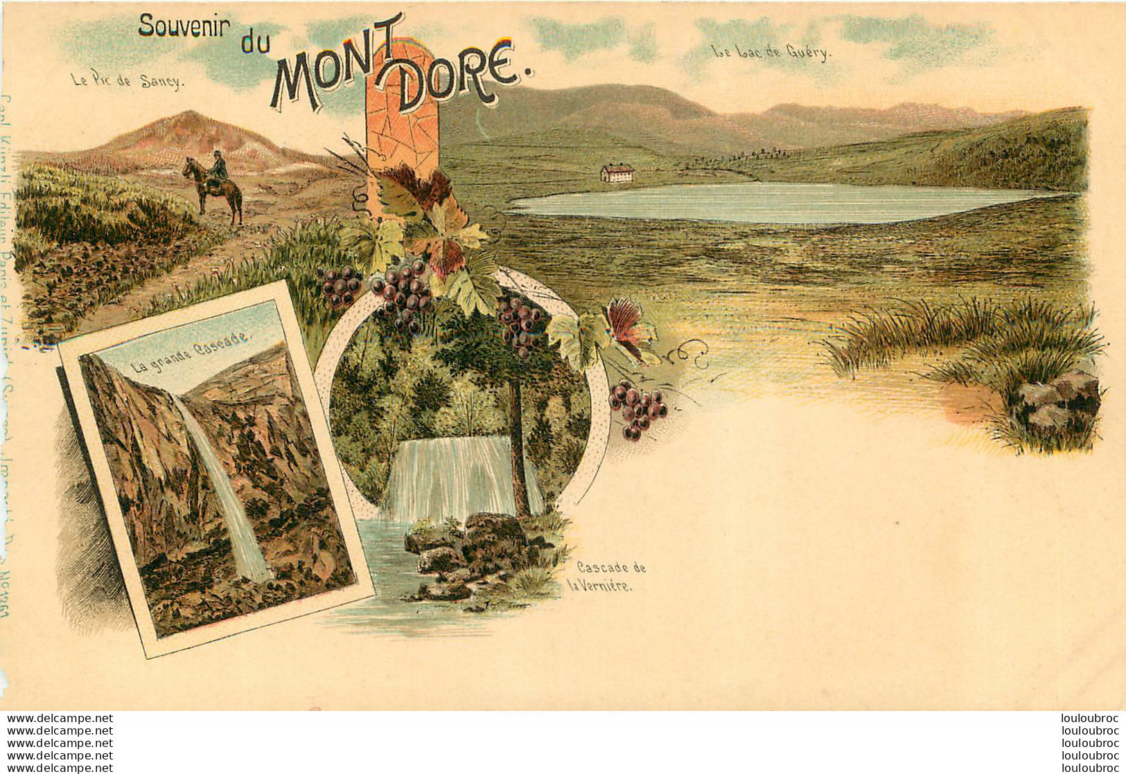 LE MONT DORE SOUVENIR EDITION KUNZLI - Le Mont Dore