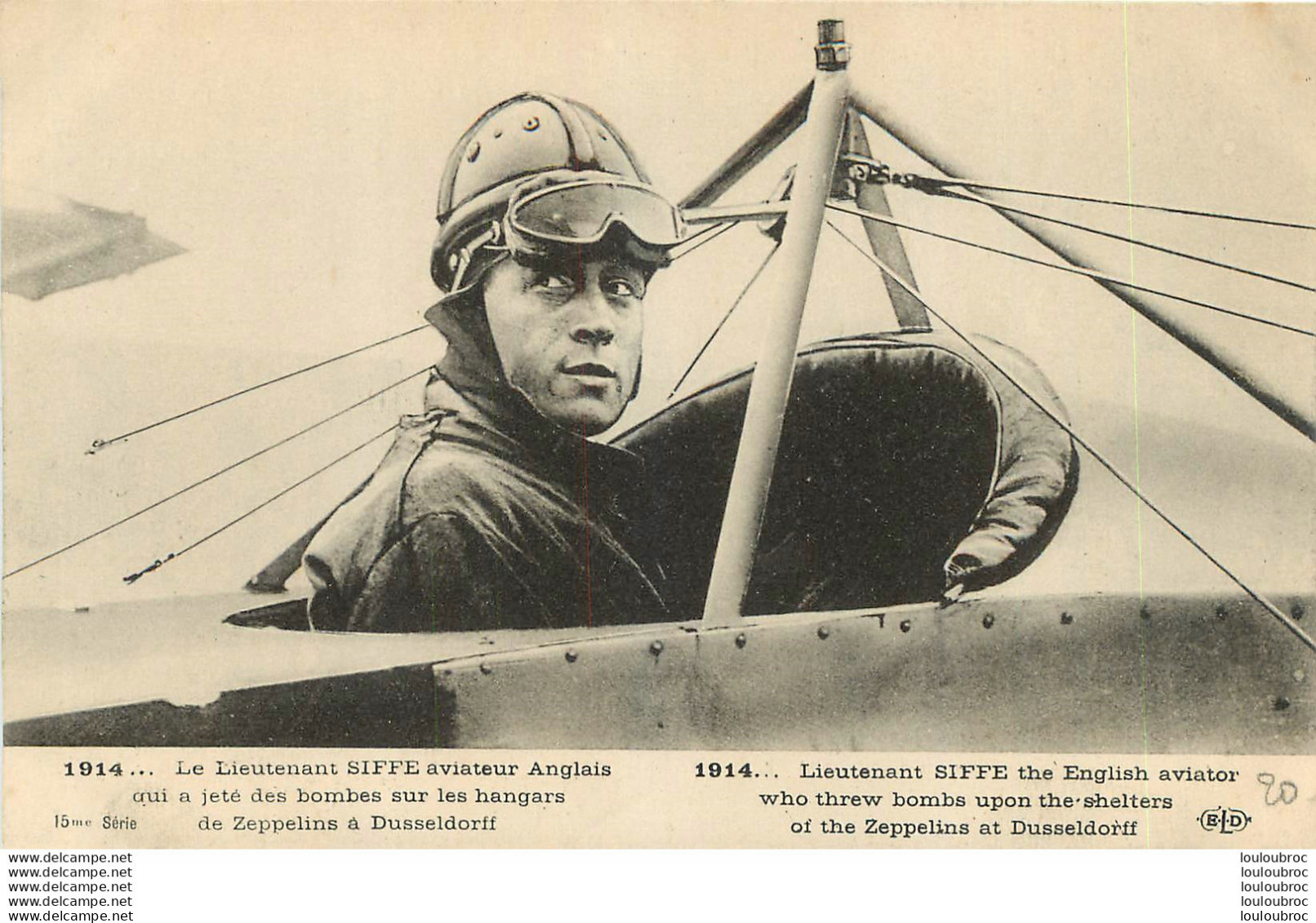 LE LIEUTENANT SIFFE AVIATEUR ANGLAIS - 1914-1918: 1a Guerra