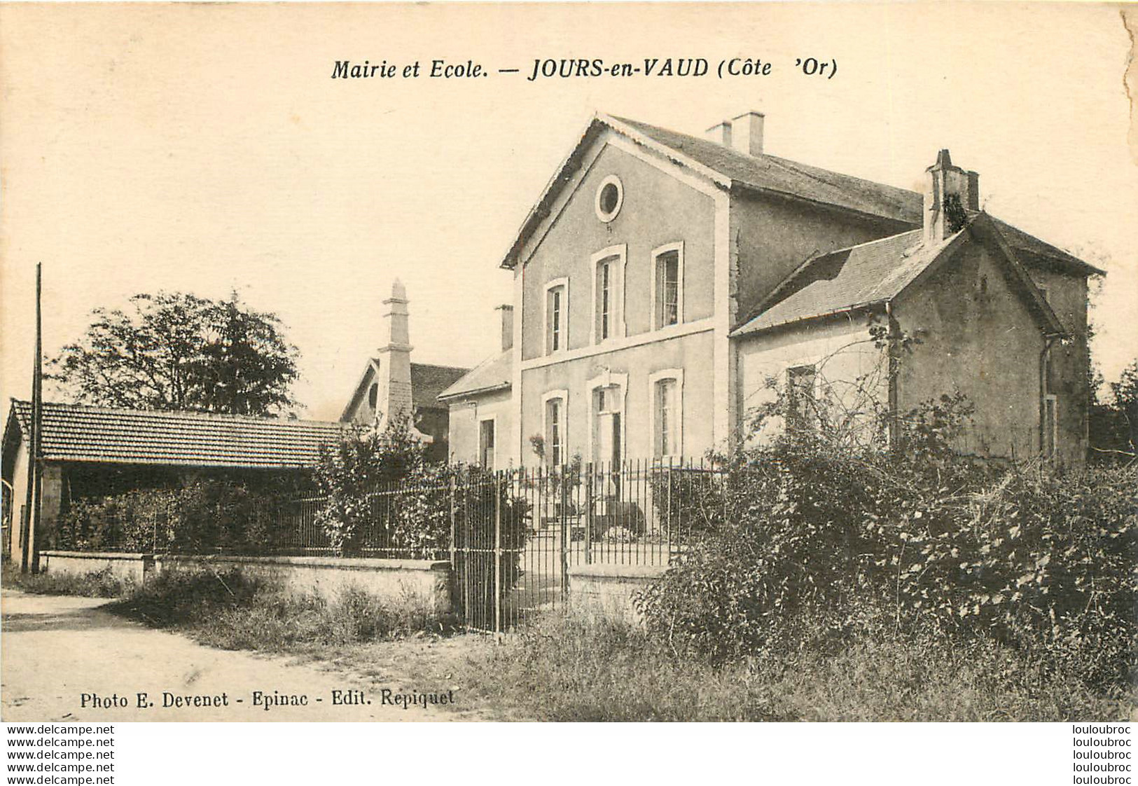 JOURS EN VAUD MAIRIE ET ECOLE - Andere & Zonder Classificatie