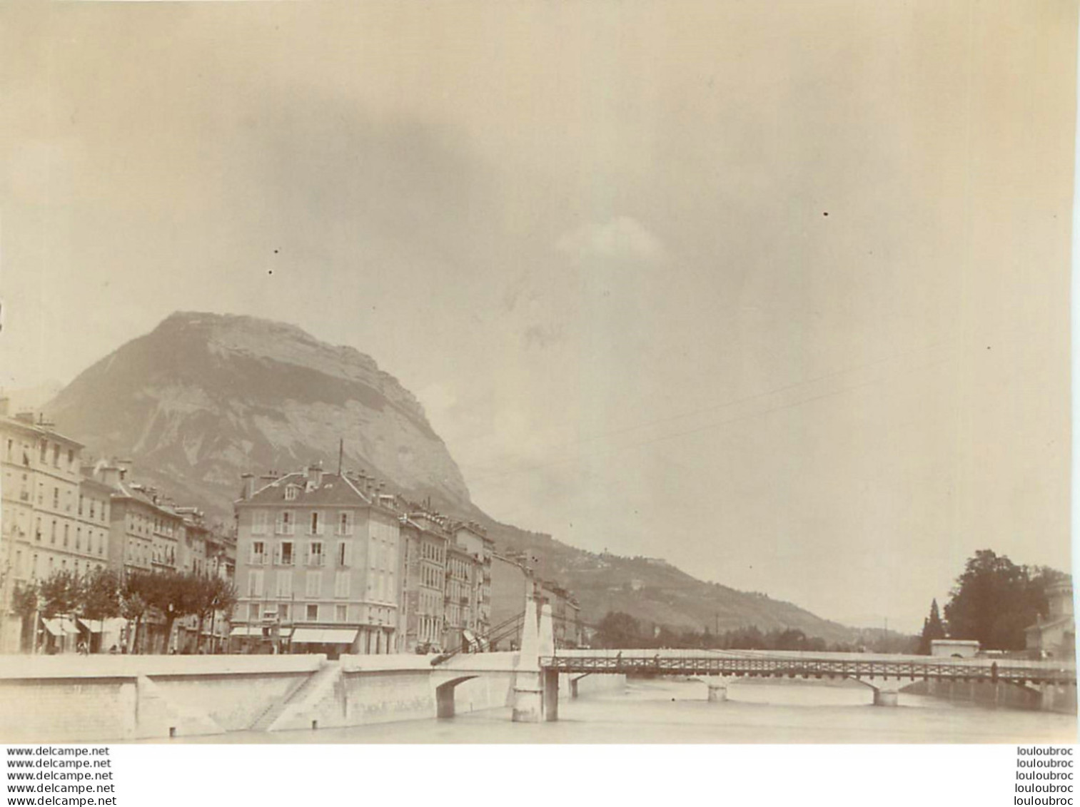 GRENOBLE SAINT EYNARD PHOTO ORIGINALE 11.50 X 8.50 CM - Lugares