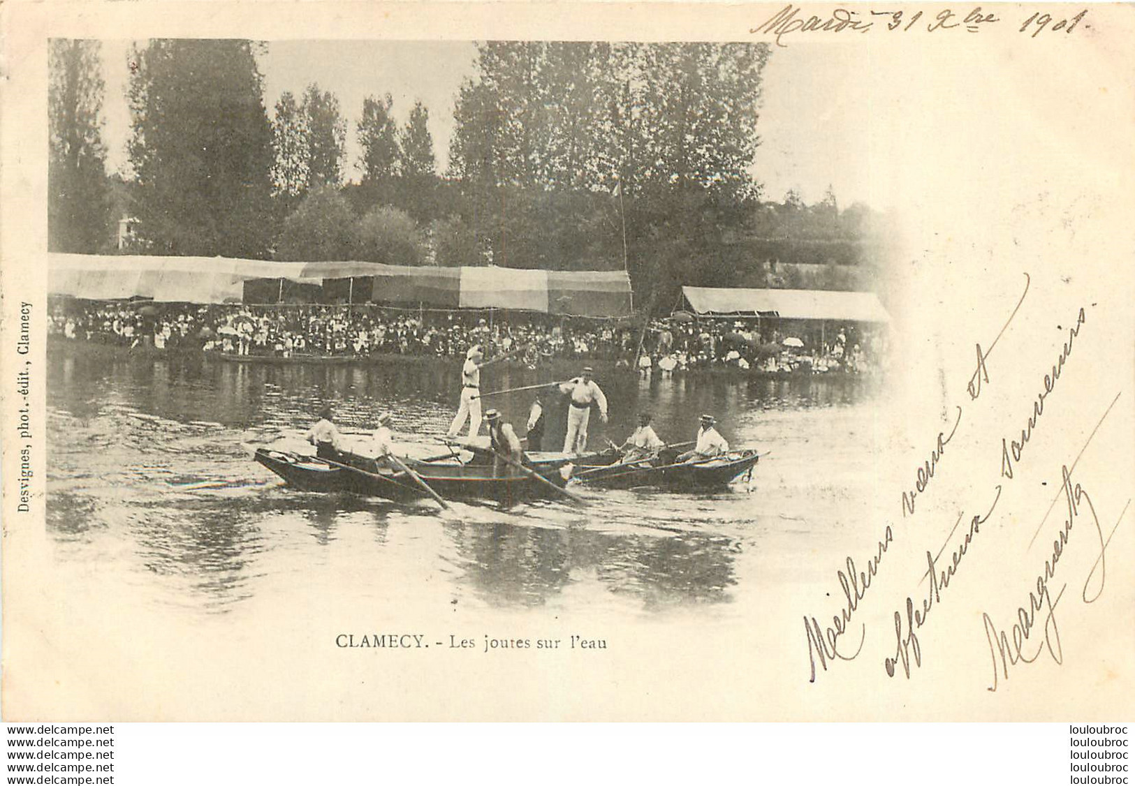 CLAMECY LES JOUTES SUR L'EAU - Clamecy