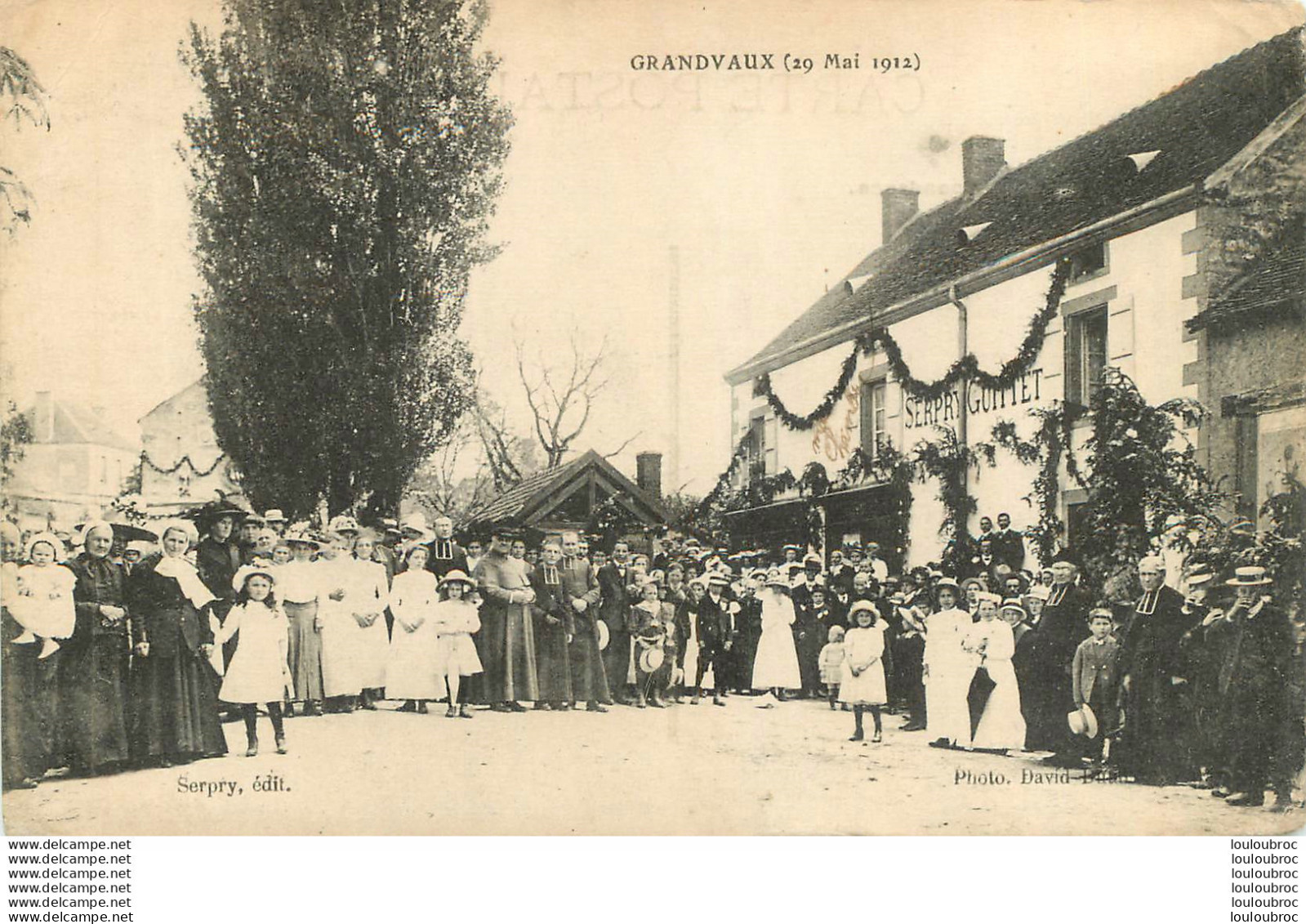 GRANDVAUX 29 MAI 1912 - Autres & Non Classés