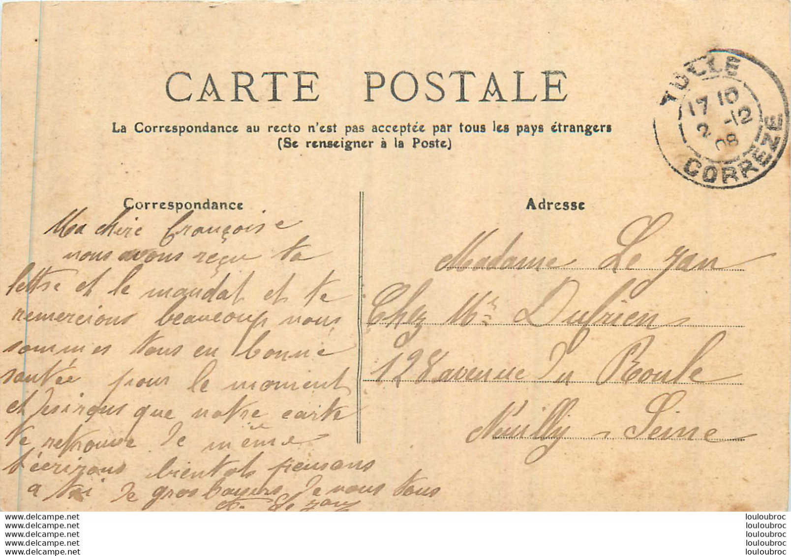 COGNAC 9 JUIN 1907 VISITE DE MR BARTHOU MINISTRE DES TRAVAUX PUBLICS INAUGURATION DE HOTEL DES POSTES - Cognac