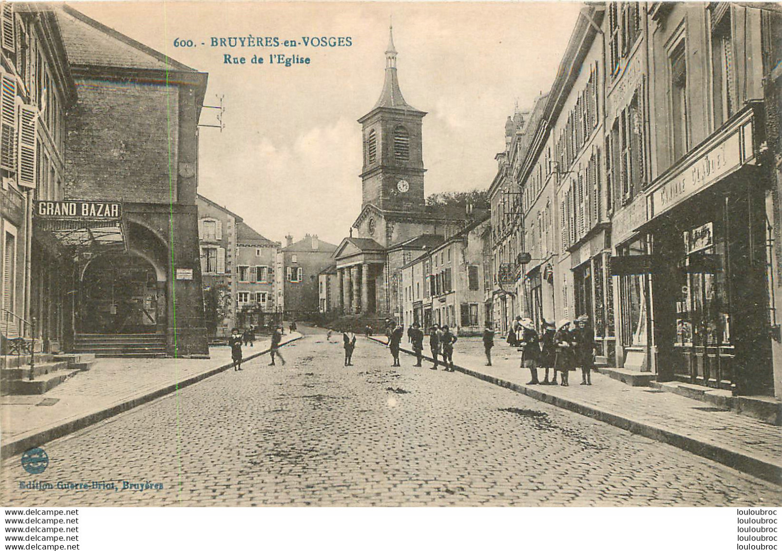 BRUYERES EN VOSGES RUE DE L'EGLISE - Autres & Non Classés