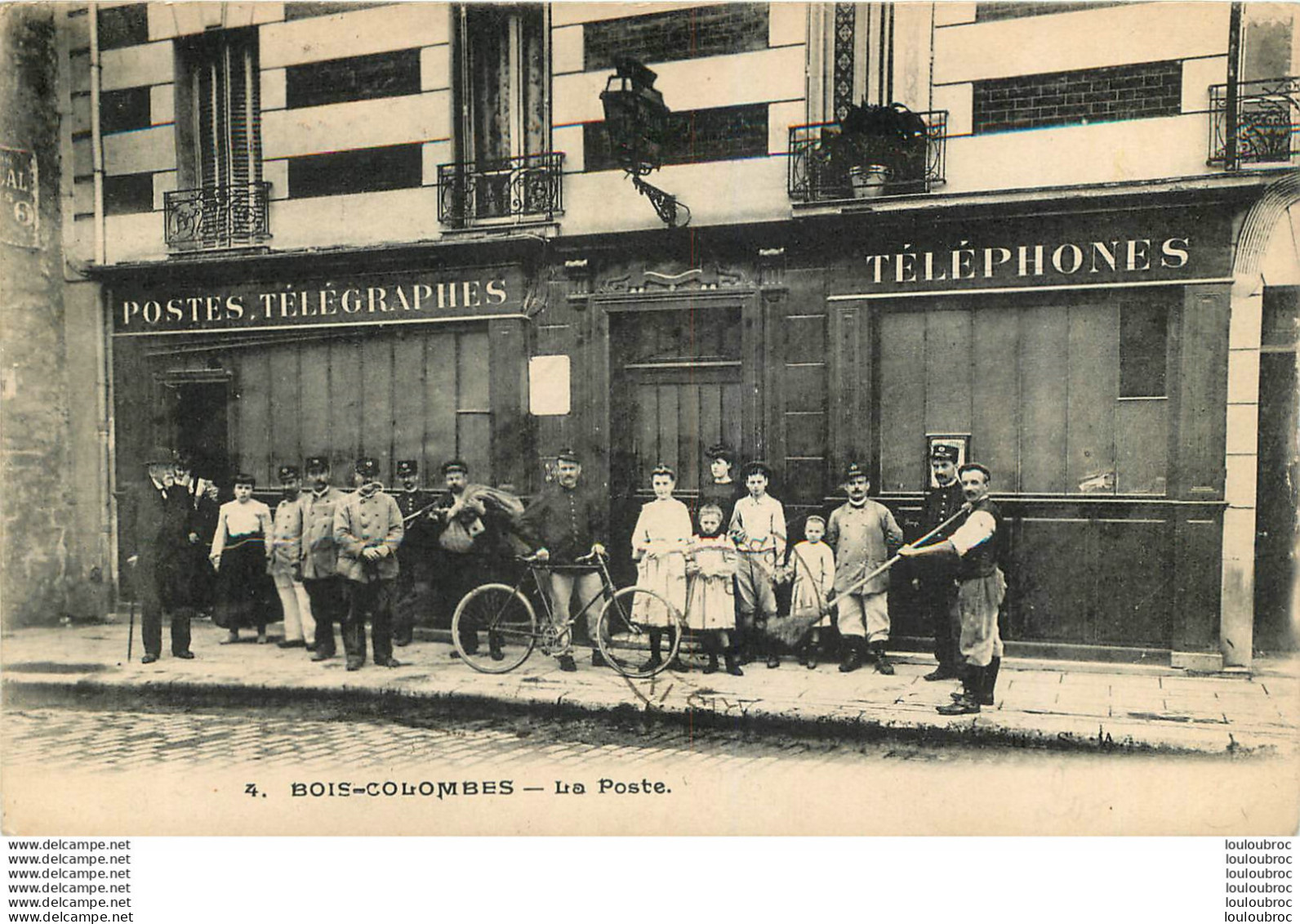 BOIS COLOMBES LA POSTE - Sonstige & Ohne Zuordnung