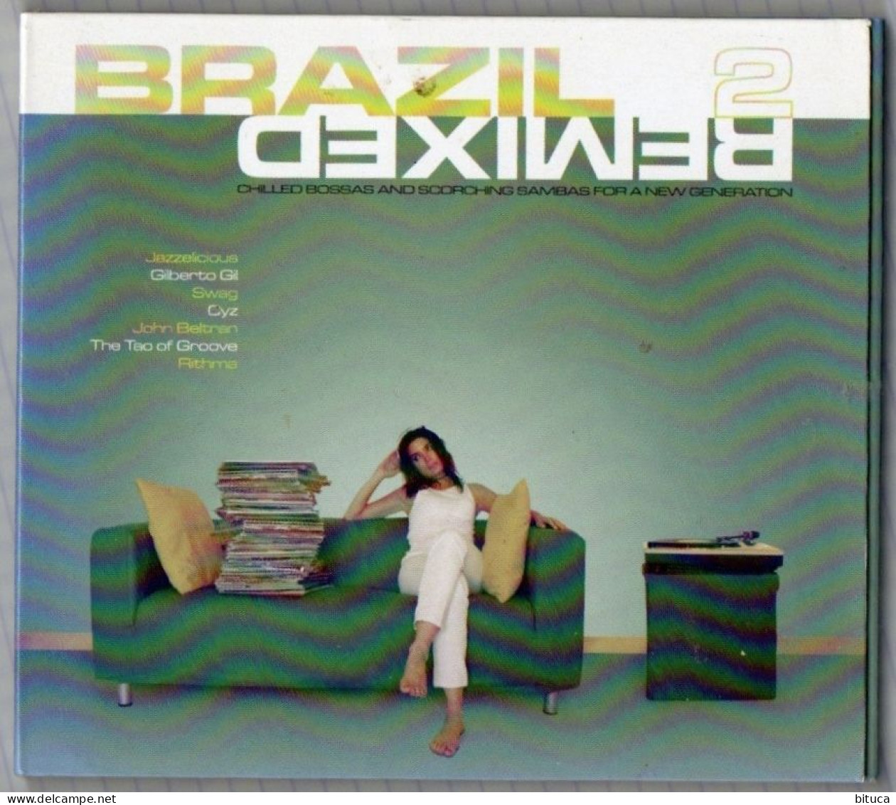 CD 14 TITRES BRAZIL REMIXED 2 GROOVE GRAVY - Jazz