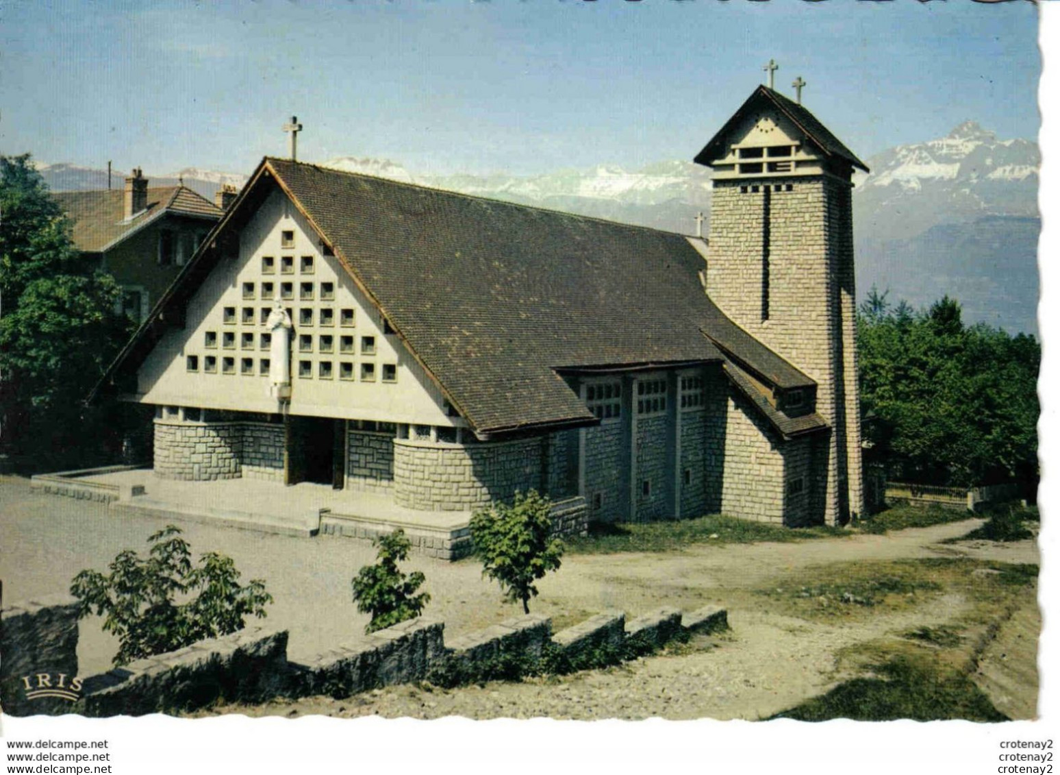 74 LE FAYET Vers St Gervais Les Bains N°2020 Eglise Notre Dame Des Alpes La Façade Vue Générale VOIR DOS - Saint-Gervais-les-Bains